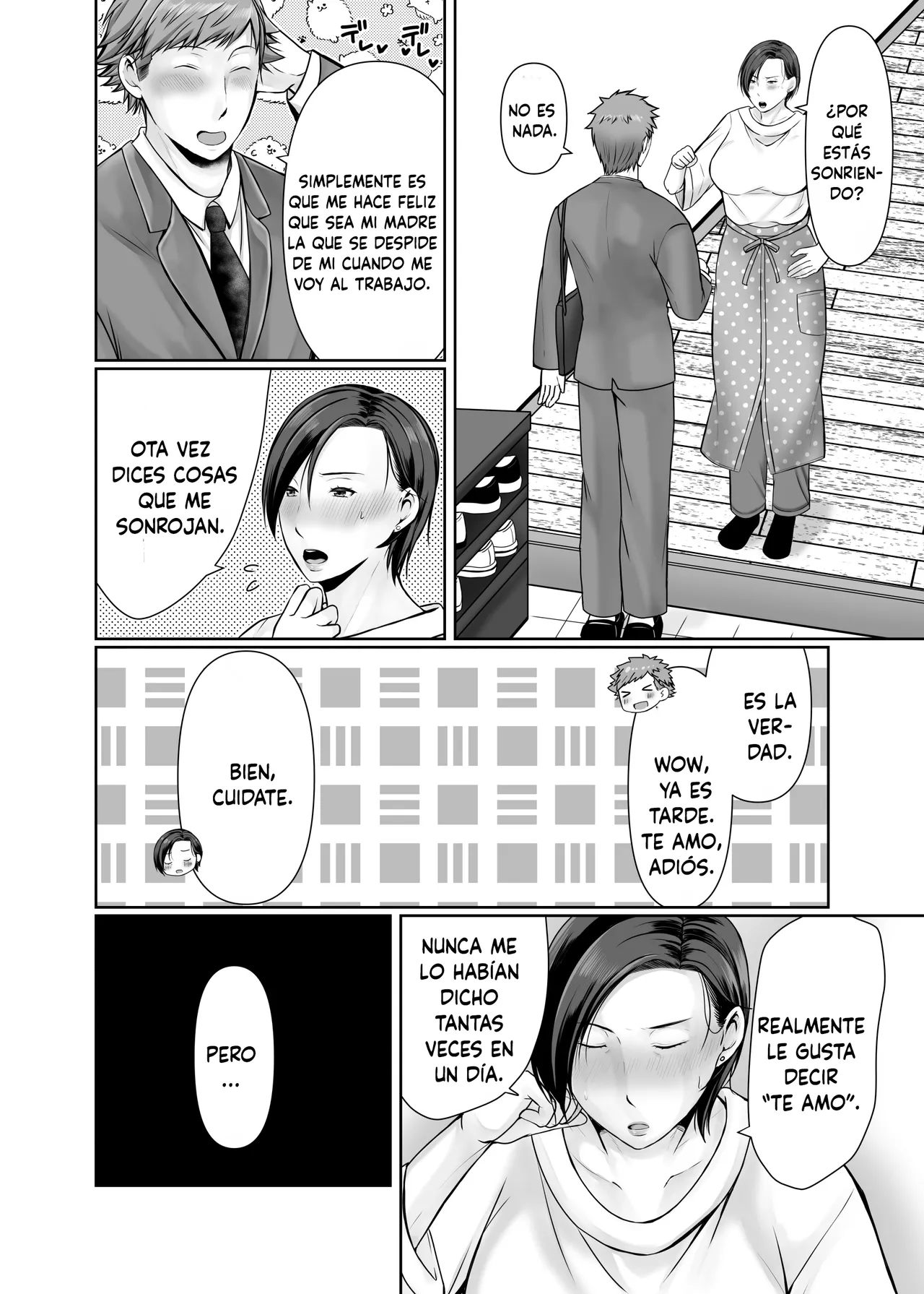 Hitorigurashi no Musuko ni Semararete - Page 56
