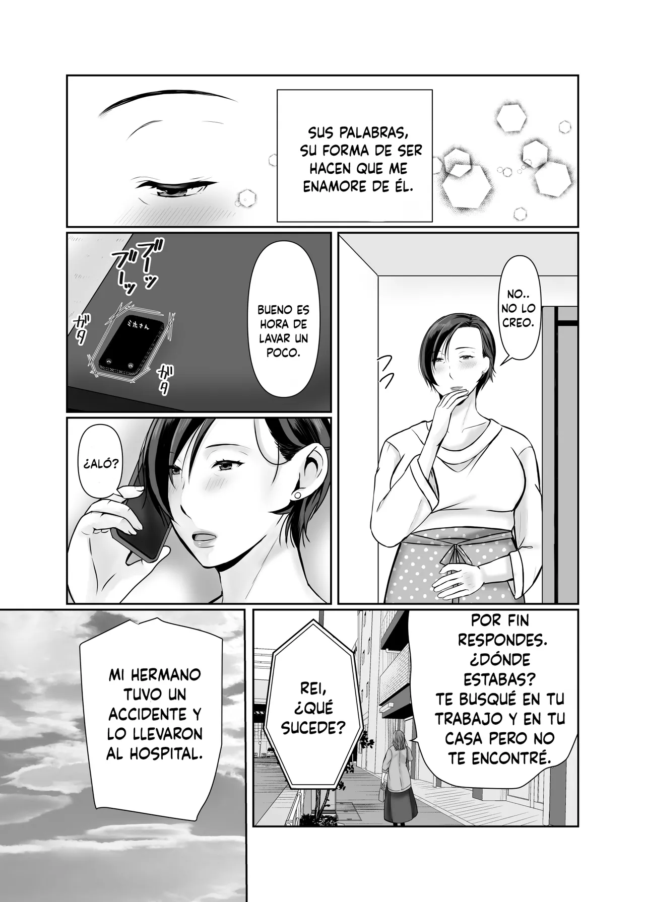 Hitorigurashi no Musuko ni Semararete - Page 57