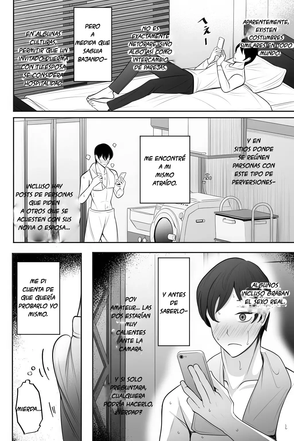 Oyako Netorase Oba to Kanojo o Daite Kudasai|Por Favor, Ten Sexo con mi Tía y mi Novia - Page 7