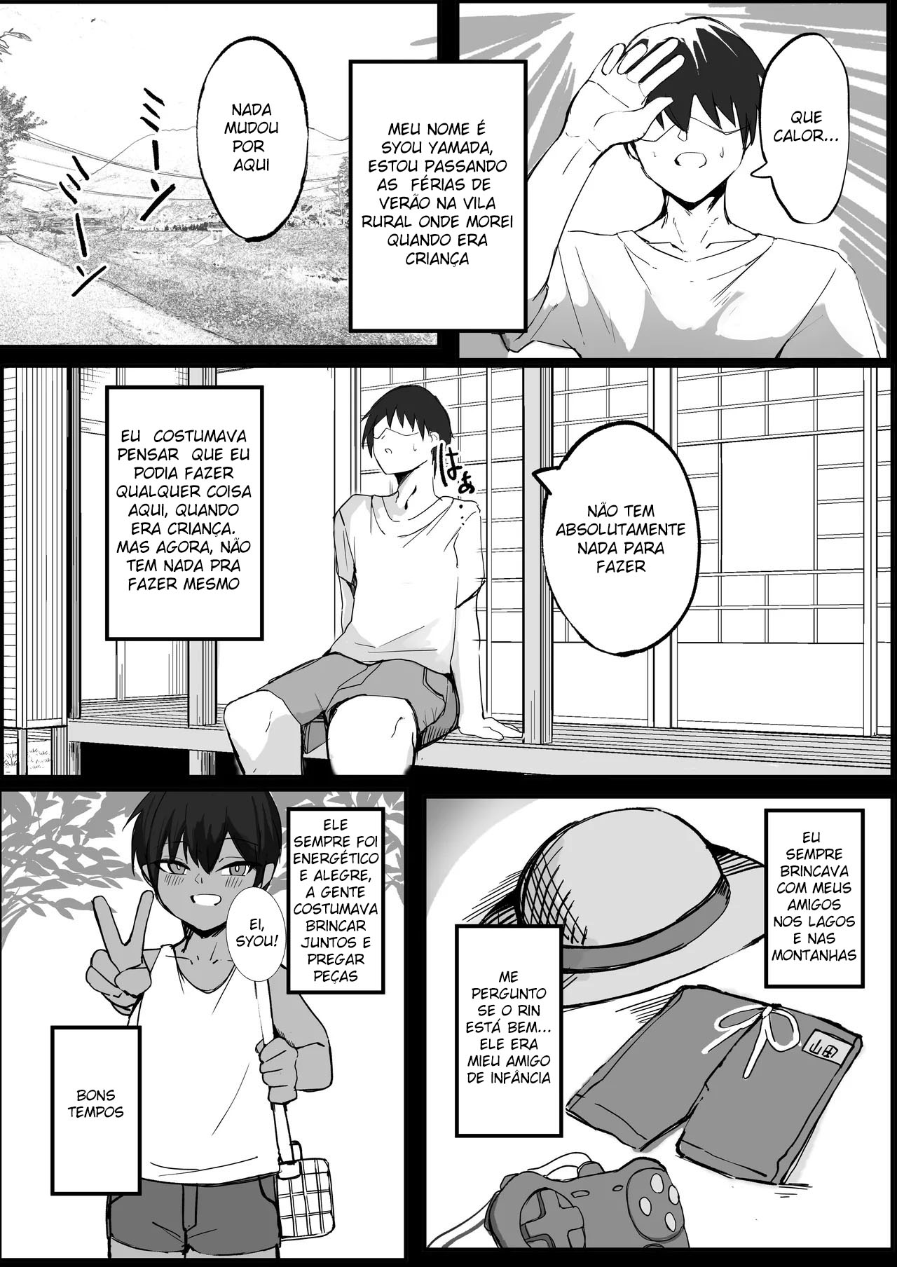 Sexo Com Minha Amiga Bronzeada e Peituda Que Eu Achava Que Era um Homem - Page 2