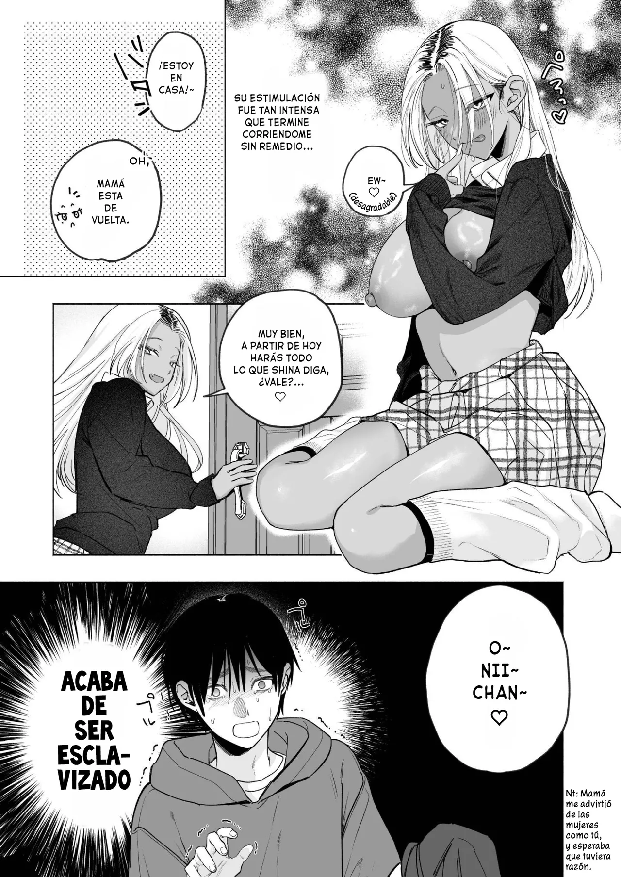 Kuro Gal Kyonyuu Gimai wa Boku o Yasashiku Sakusei Shitai - Page 20