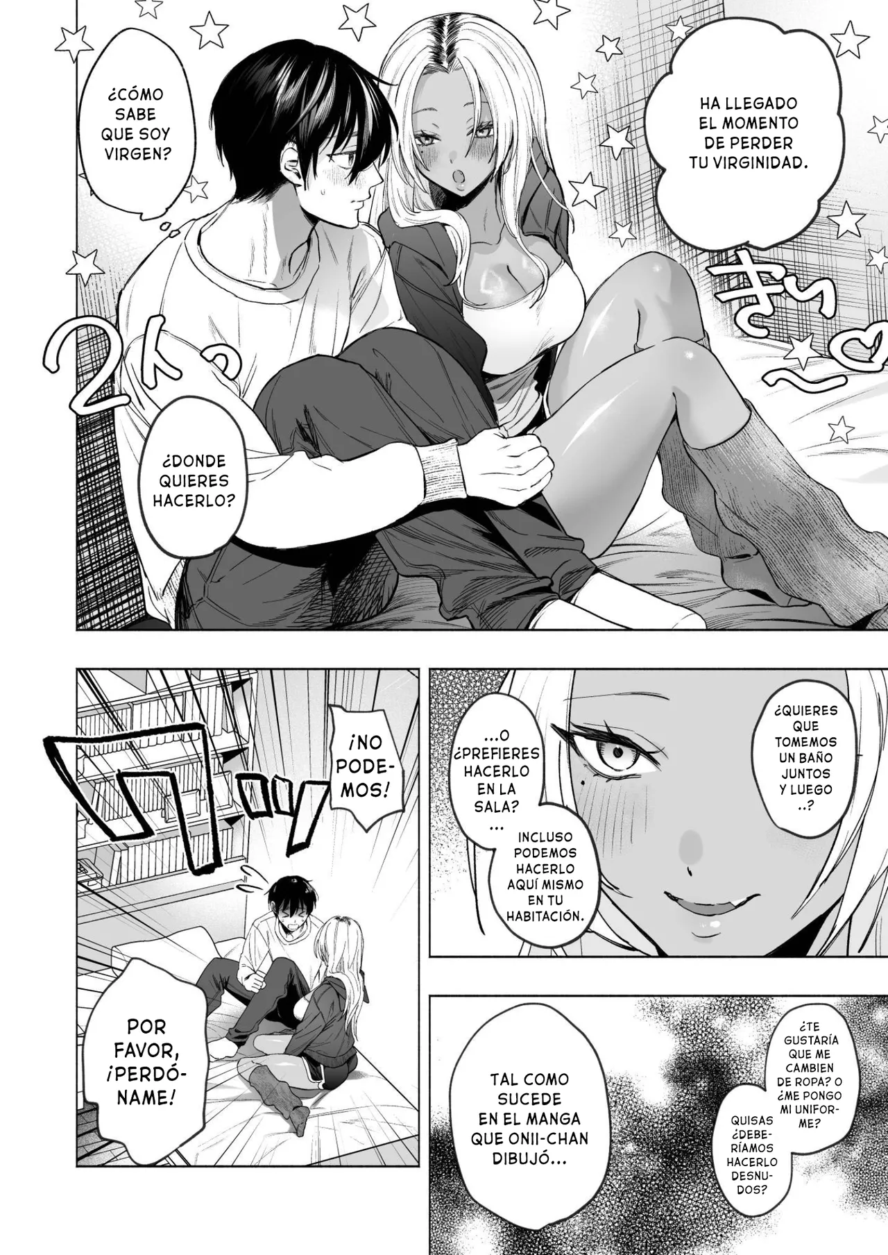 Kuro Gal Kyonyuu Gimai wa Boku o Yasashiku Sakusei Shitai - Page 27