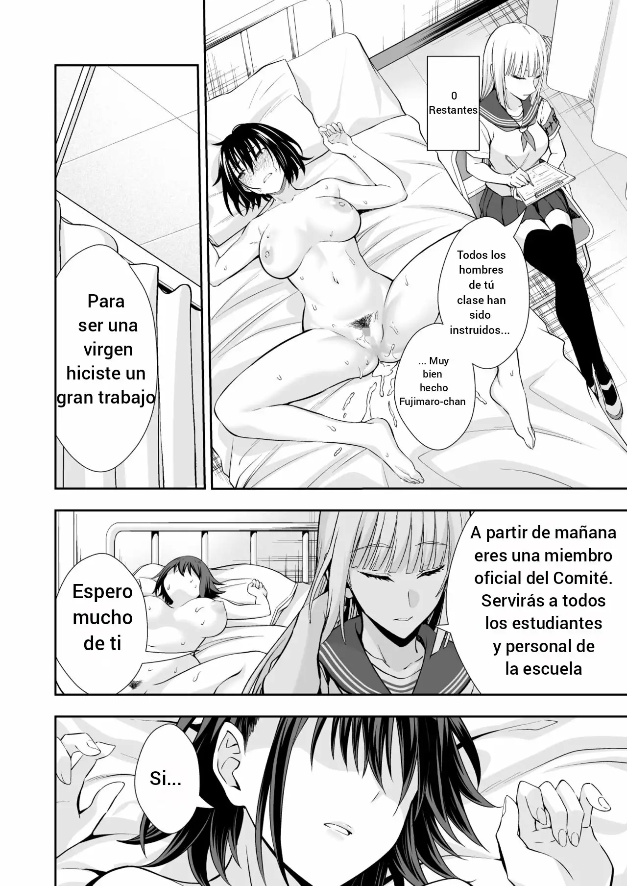 OnaHoken Iinkai he Youkoso!｜¡Bienvenido al Comité de Ayuda para la Masturbación! - Page 40
