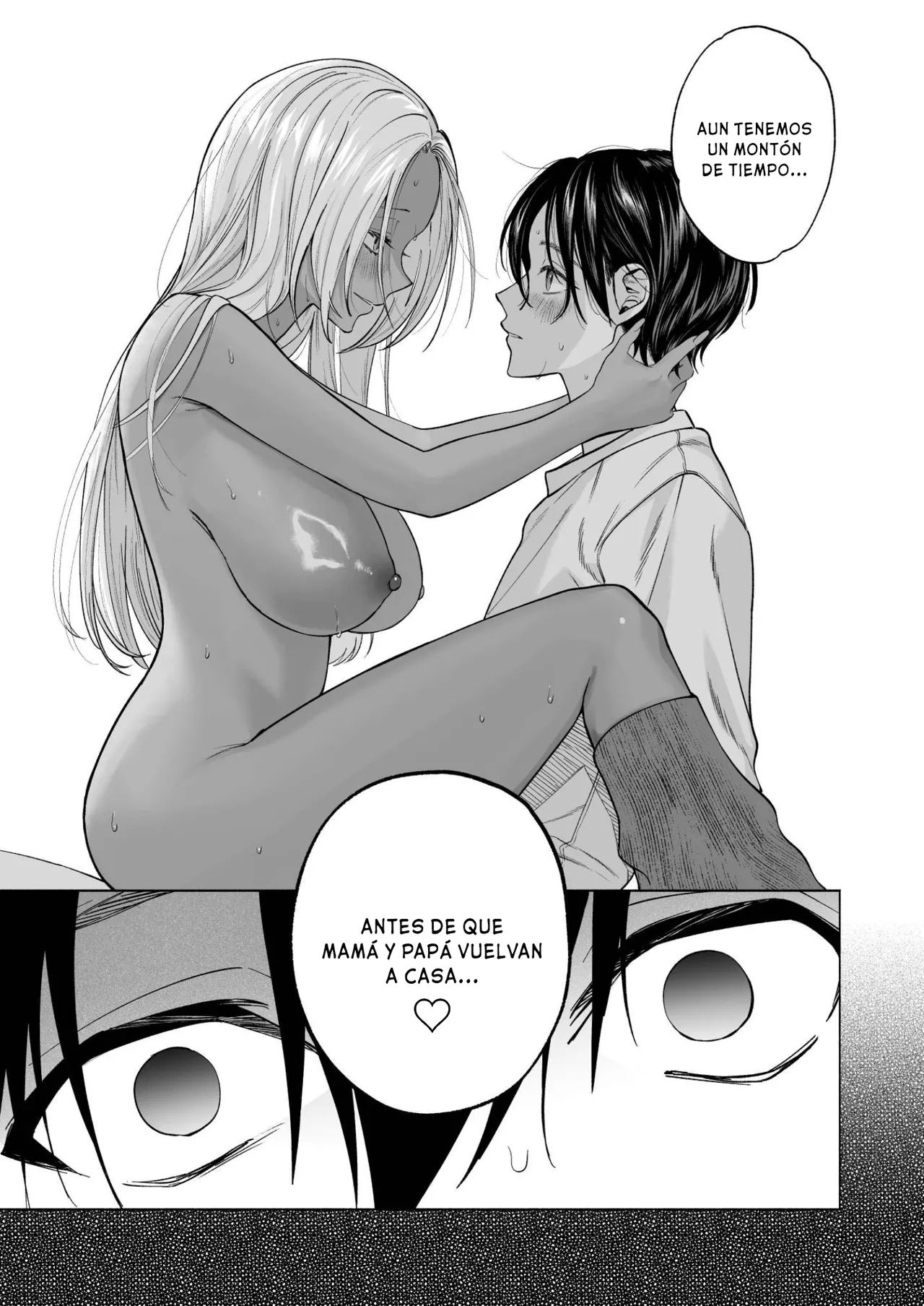 Kuro Gal Kyonyuu Gimai wa Boku o Yasashiku Sakusei Shitai - Page 41