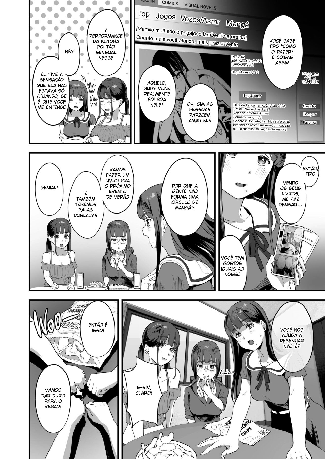 Experiência Doujin da Vida Real? - Page 5