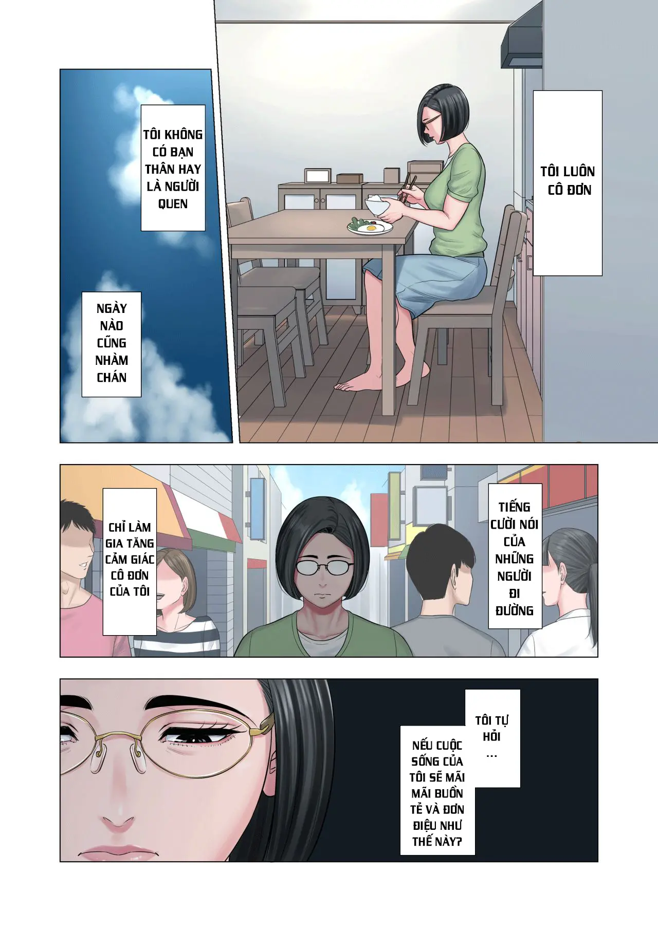 Rinjin Soukan ~ Danchi Tsuma to Danshi Gakusei no Ibitsuna Kankei ~ - Page 4