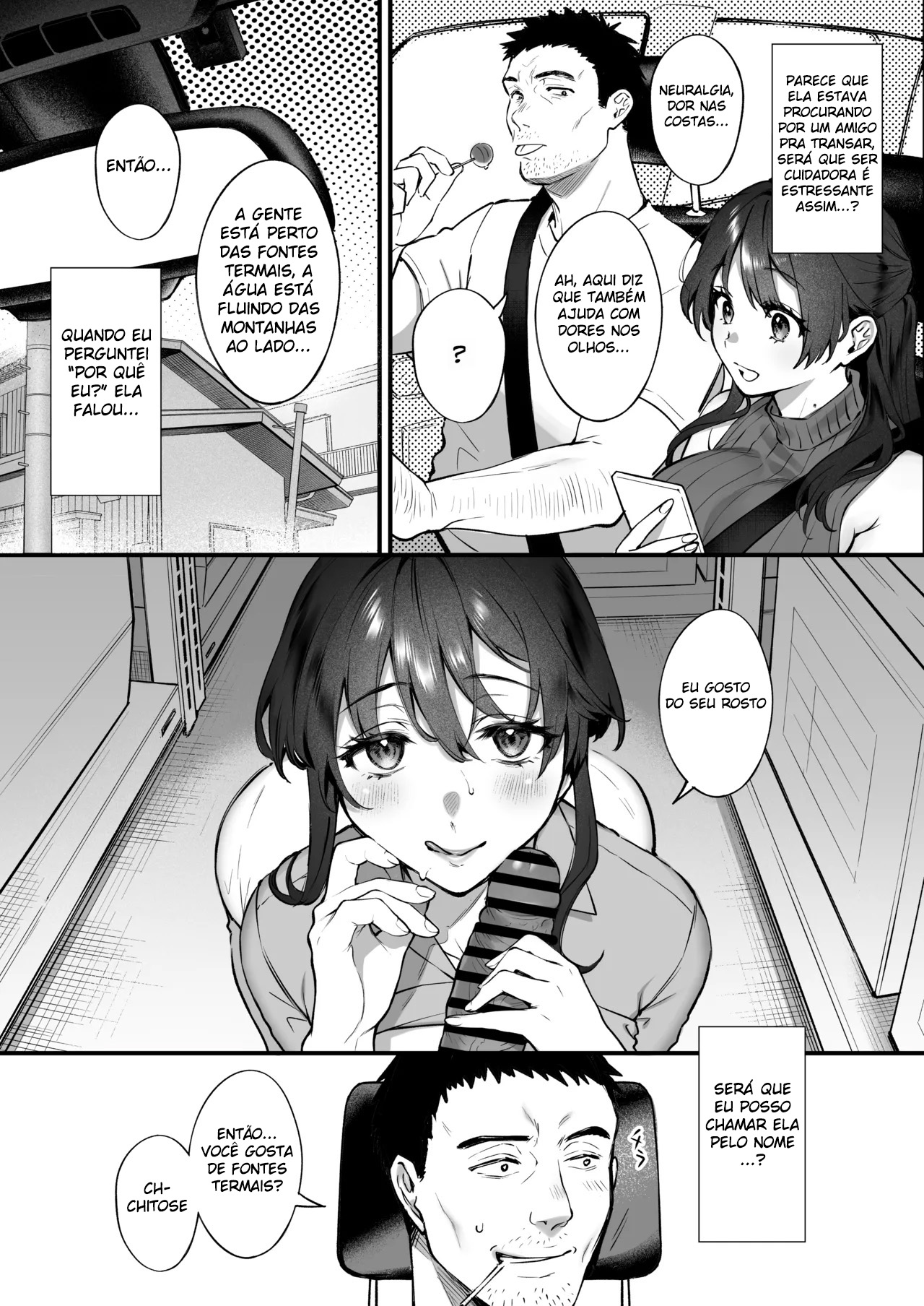 Repreenda, Perdoe e Acaricie a Cabeça Dela ~ O Motivo Por Quê a Cuidadora Peituda e Certinha Ama Homens Mais Velhos ~ - Page 10