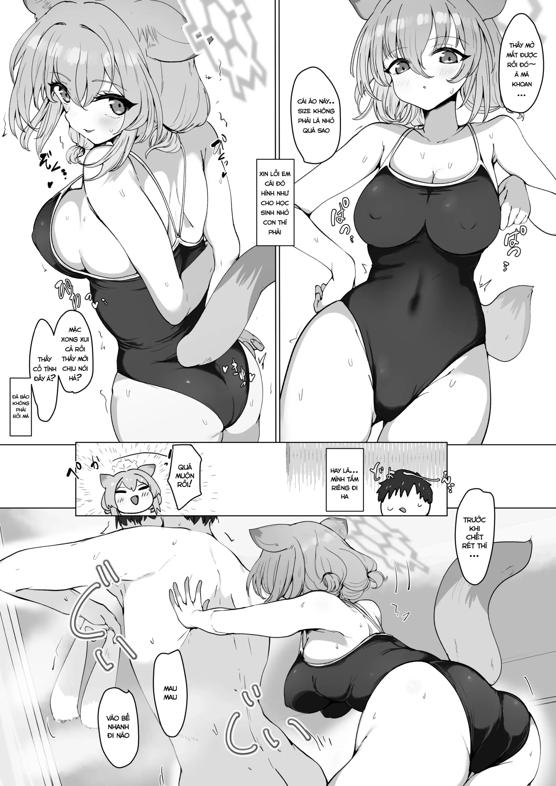 Mizugi no Kimi ni Obore Yuku | Mê đắm em trong bộ đồ bơi - Page 13