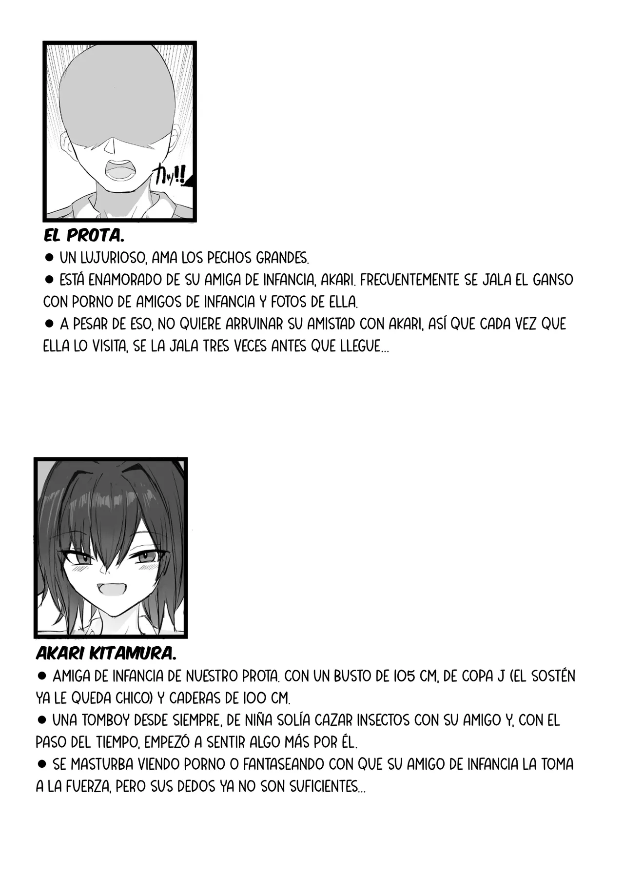 Mukashi Otoko da to Omotteta J-Cup Osananajimi to H suru Hon|Tuve Sexo Con Mi Amiga De Infancia De Copa J, Aunque Solía Verla Como Un Chico - Page 2