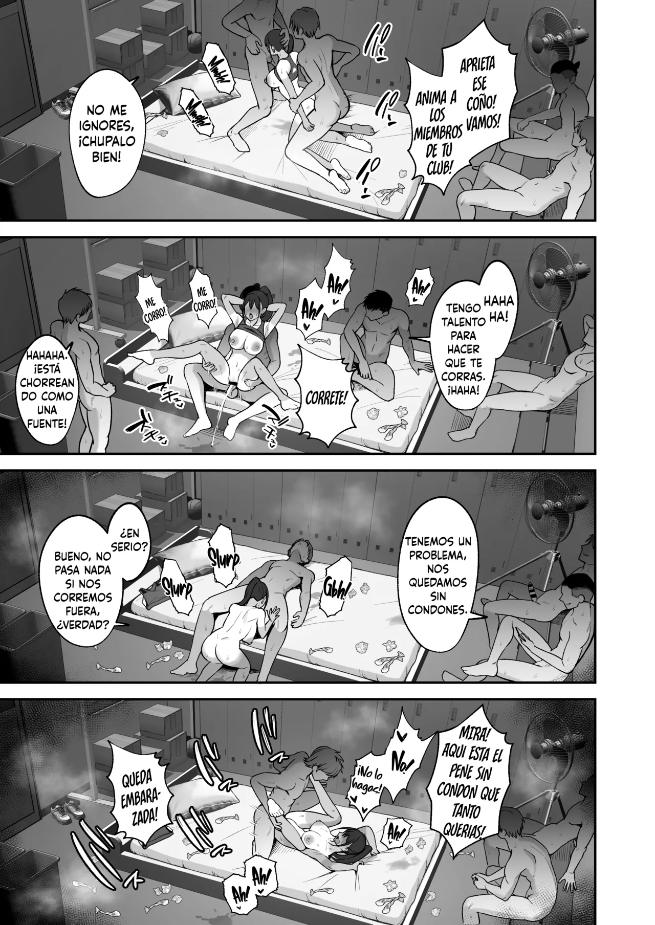 Rikujoubu Buchou, Yankee-tachi ni Otosareru | La Capitana del Club de Atletismo es Sometida por un Grupo de Delinquentes - Page 31