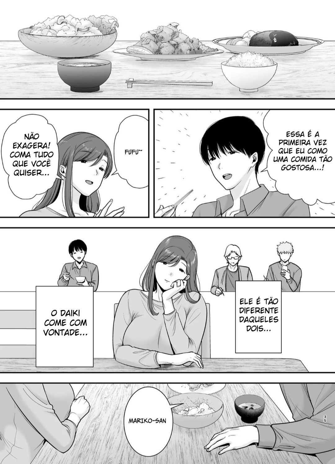 Eu e Mariko-San ~Um Caso com uma Mulher Casada do Meu Trabalho de Meio Período~ 2 - Page 34