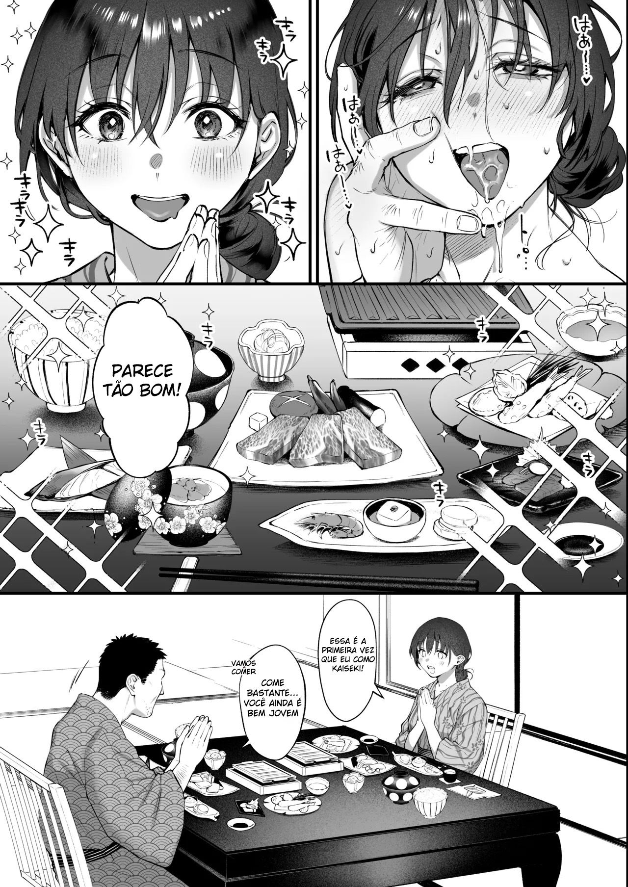 Repreenda, Perdoe e Acaricie a Cabeça Dela ~ O Motivo Por Quê a Cuidadora Peituda e Certinha Ama Homens Mais Velhos ~ - Page 42