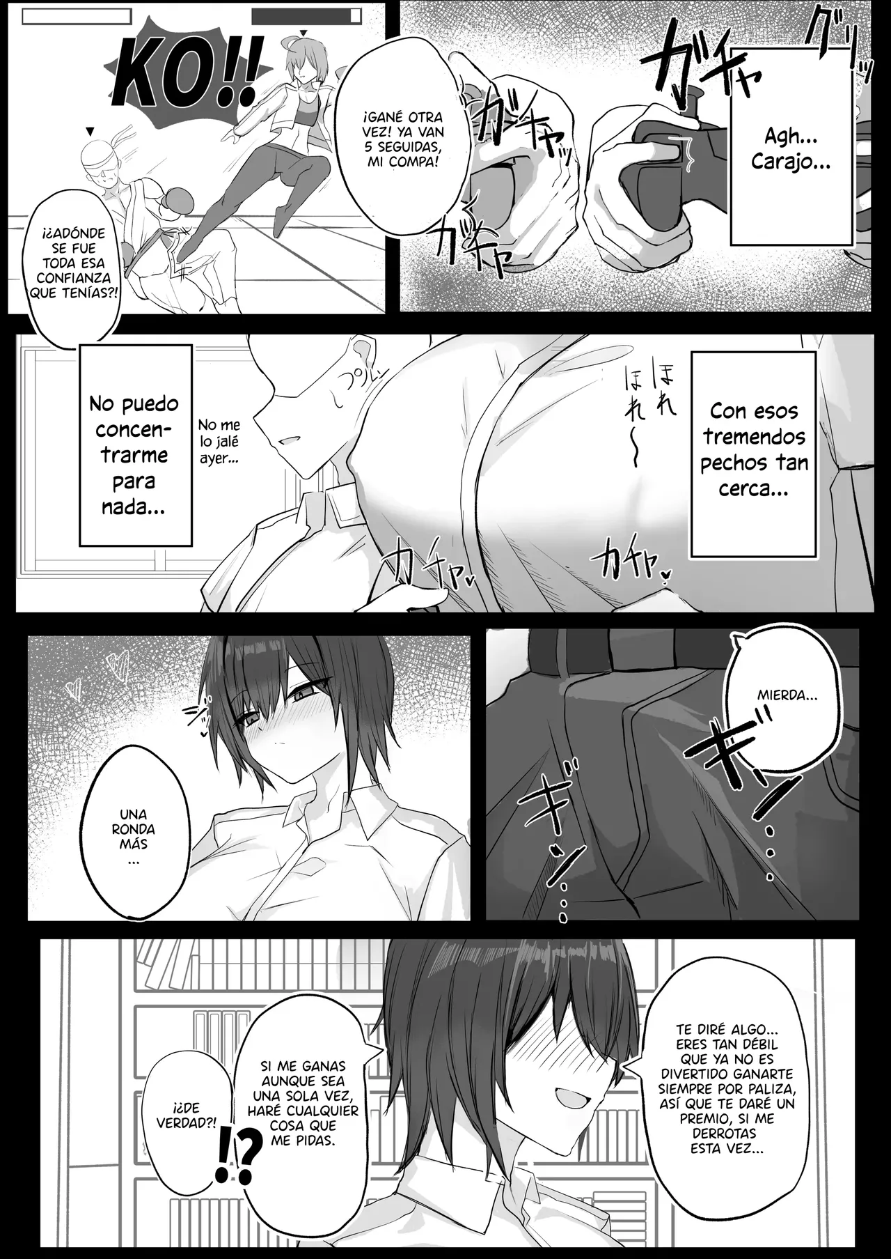 Mukashi Otoko da to Omotteta J-Cup Osananajimi to H suru Hon|Tuve Sexo Con Mi Amiga De Infancia De Copa J, Aunque Solía Verla Como Un Chico - Page 5
