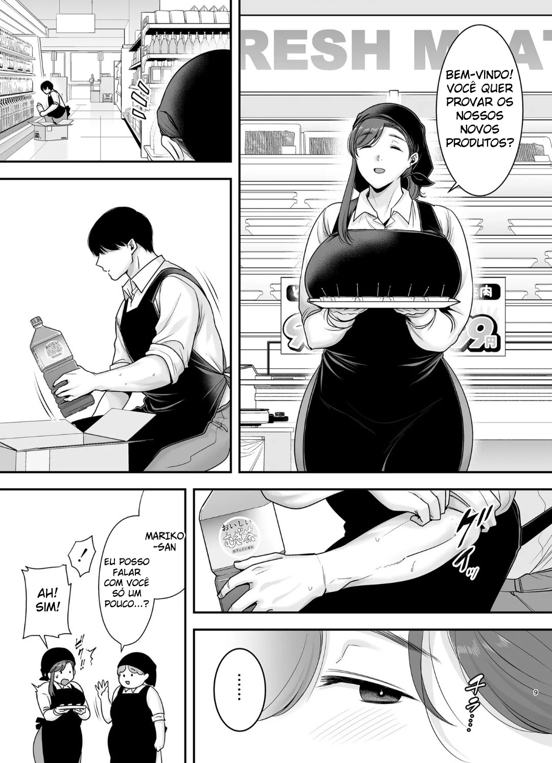Eu e Mariko-San ~Um Caso com uma Mulher Casada do Meu Trabalho de Meio Período~ 2 - Page 8