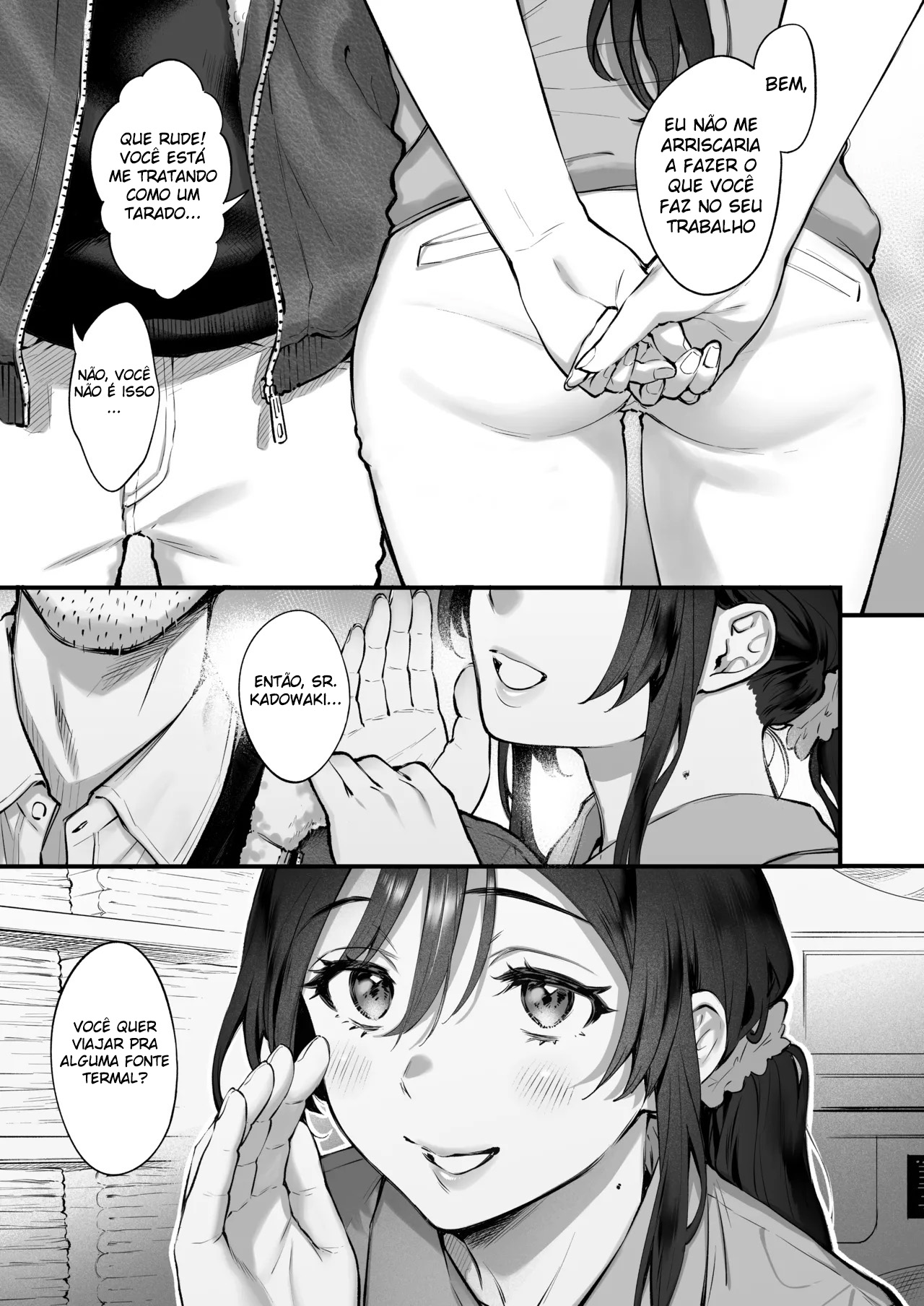 Repreenda, Perdoe e Acaricie a Cabeça Dela ~ O Motivo Por Quê a Cuidadora Peituda e Certinha Ama Homens Mais Velhos ~ - Page 8
