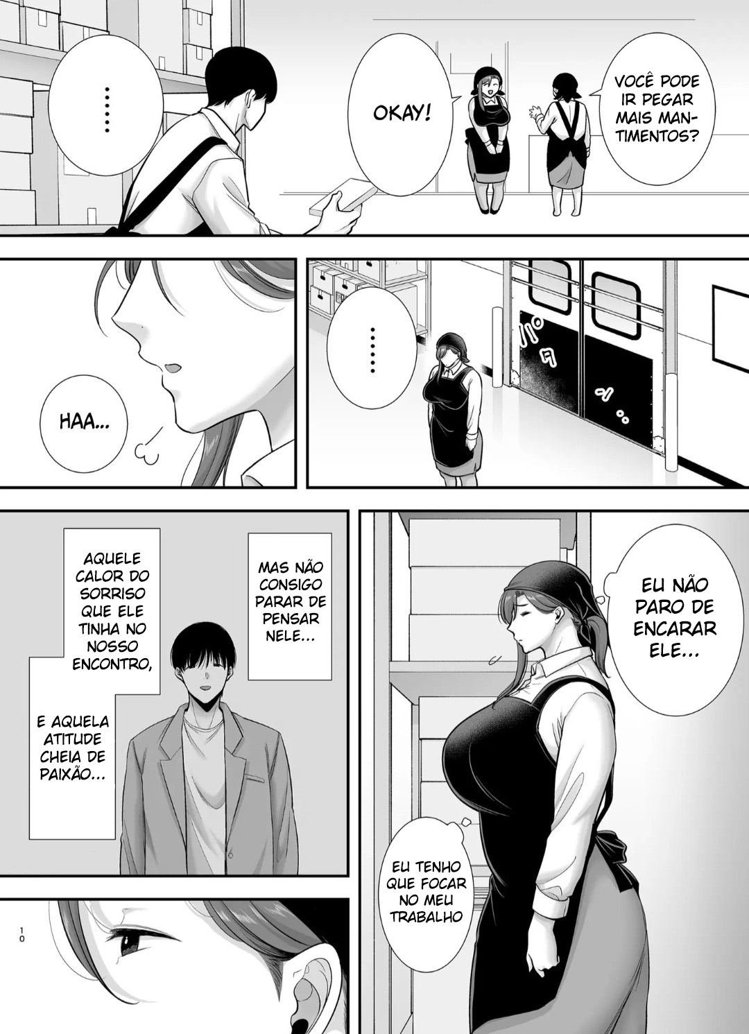 Eu e Mariko-San ~Um Caso com uma Mulher Casada do Meu Trabalho de Meio Período~ 2 - Page 9