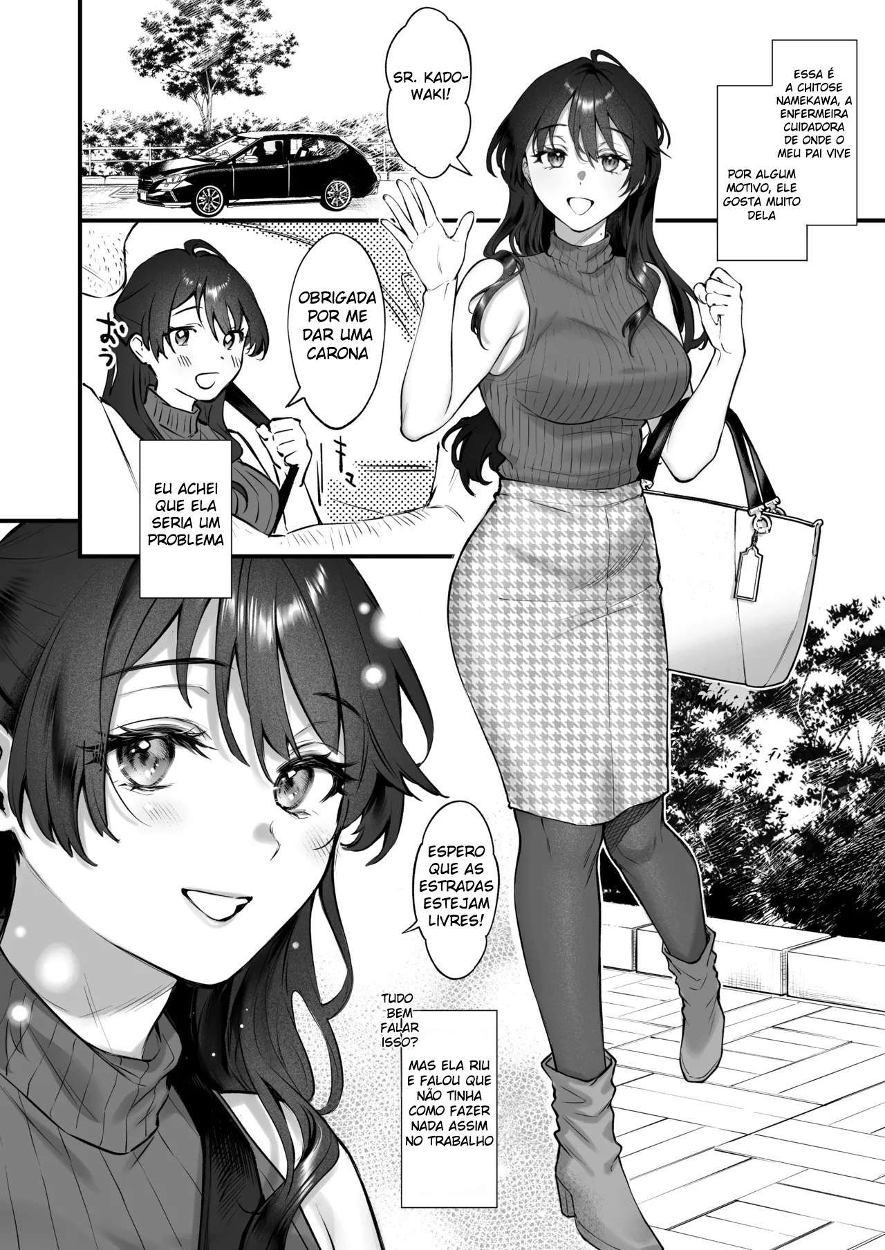 Repreenda, Perdoe e Acaricie a Cabeça Dela ~ O Motivo Por Quê a Cuidadora Peituda e Certinha Ama Homens Mais Velhos ~ - Page 9