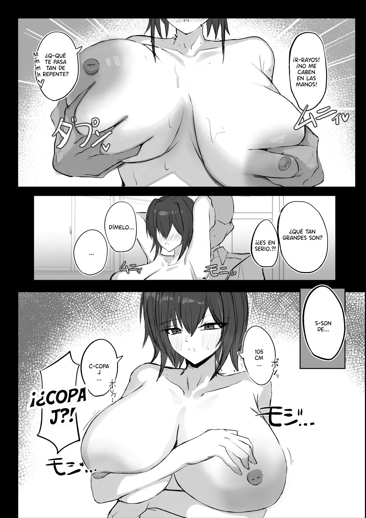 Mukashi Otoko da to Omotteta J-Cup Osananajimi to H suru Hon|Tuve Sexo Con Mi Amiga De Infancia De Copa J, Aunque Solía Verla Como Un Chico - Page 9