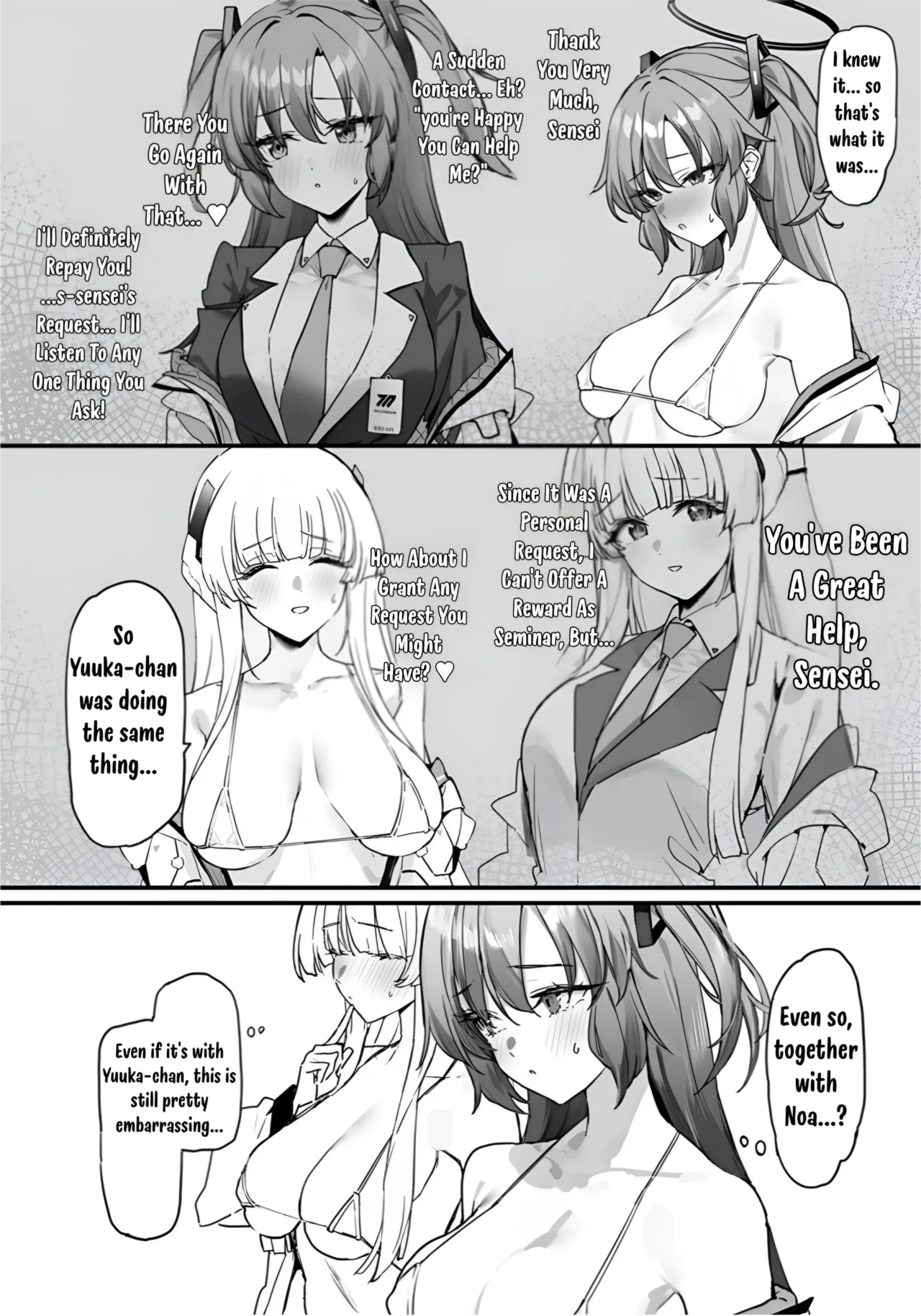 Yuuka-chan to Noa-chan to Ichaicha Suru Hon - Page 3