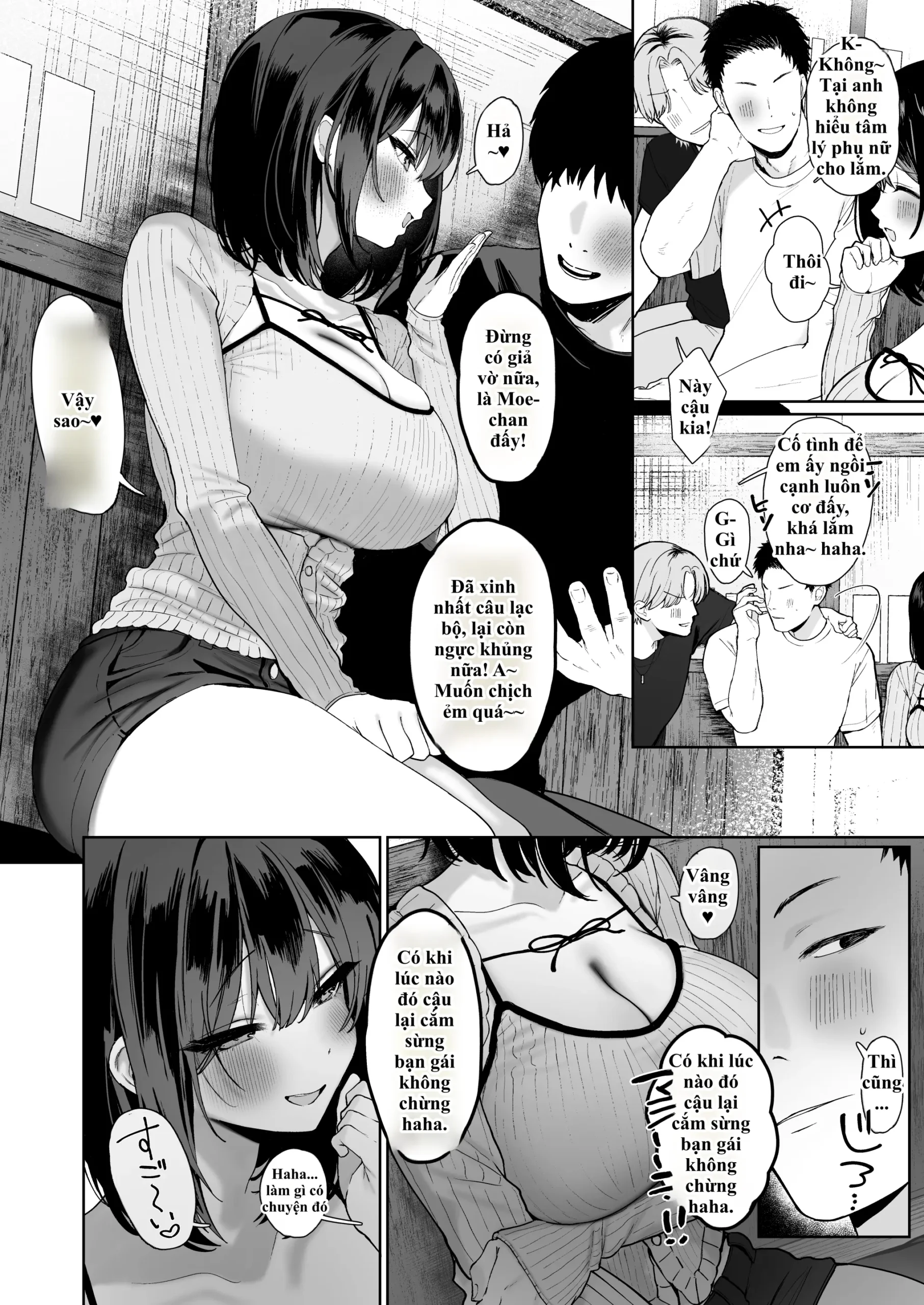 “Kareshi no Mawari ni Ite Hoshikunai Onna” to Mechakucha Uwaki SEX suru Hanashi | Cắm sừng người yêu để chịch tung nóc với nhỏ “trà xanh” cực múp! - Page 3