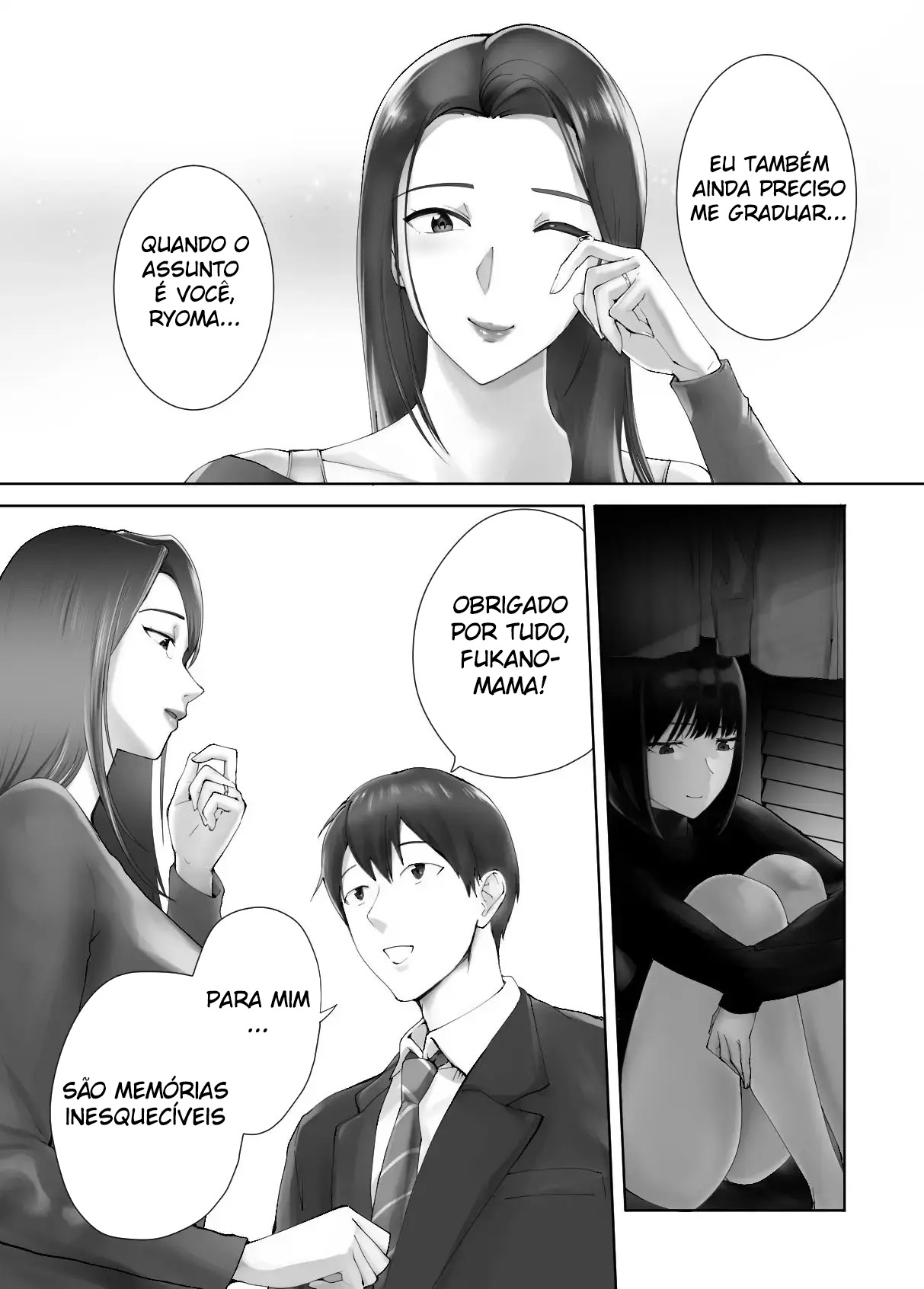Meu Amigo de Infância Está Fazendo Sexo com Minha Mãe 11 - Page 9