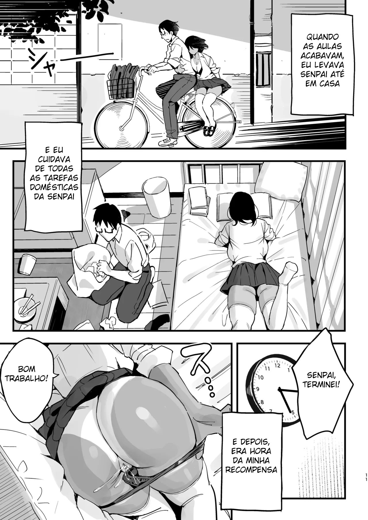 As Senpais Que Me Emprestam Suas Bucetas - Page 10
