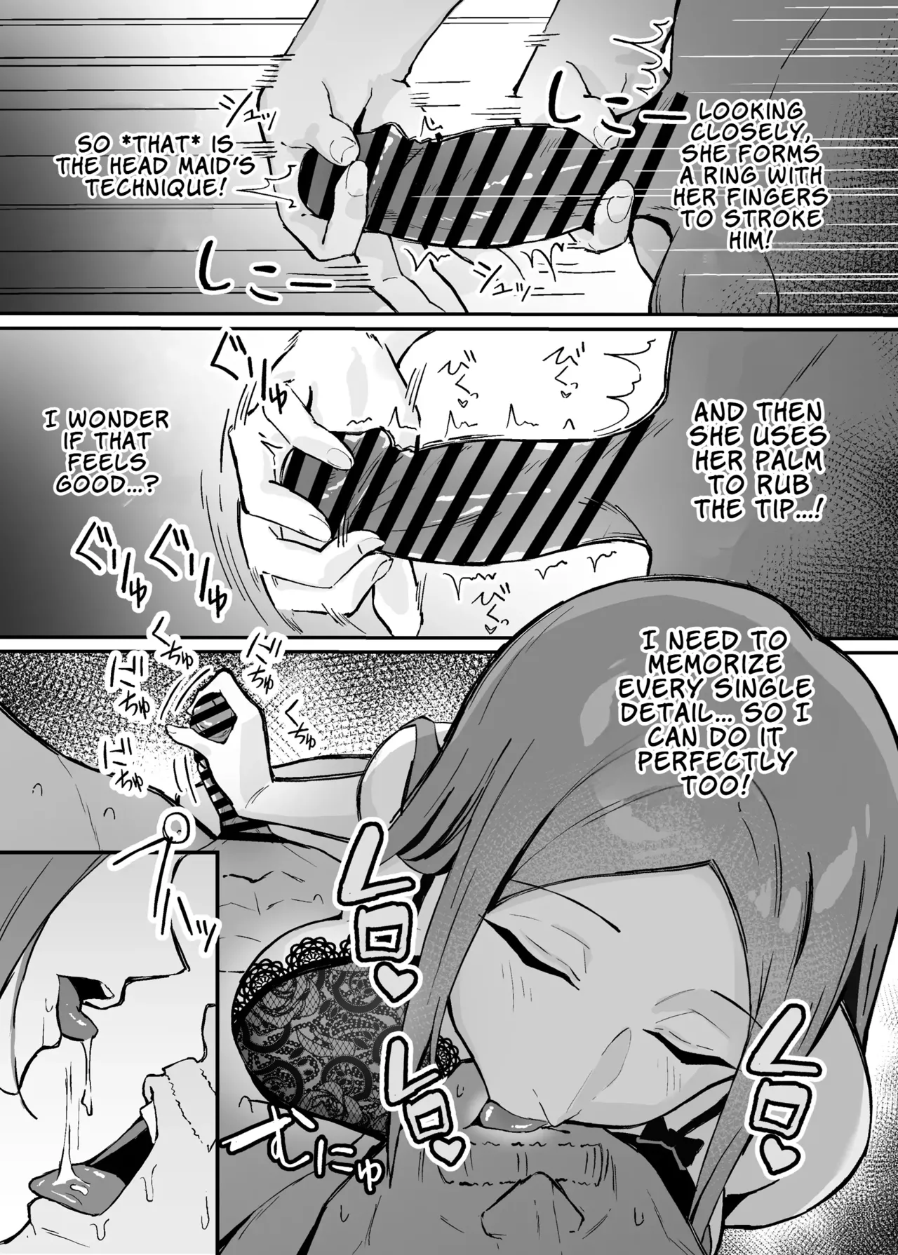 Akogare no Senpai Maidchou no Yotogi o Kengaku - Page 10