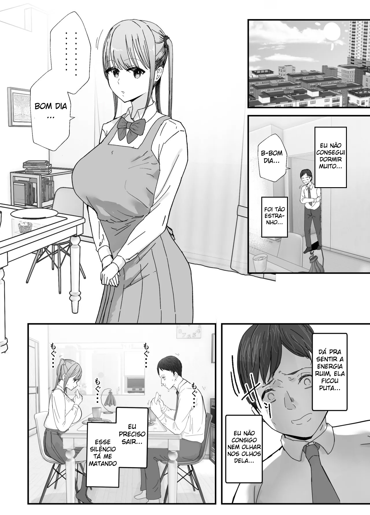 Minha Sobrinha Peituda é uma Colegial Que Mora Comigo – Ela Consola ao Máximo Este Trabalhador Exausto Com Sexo Carinhoso - Page 9