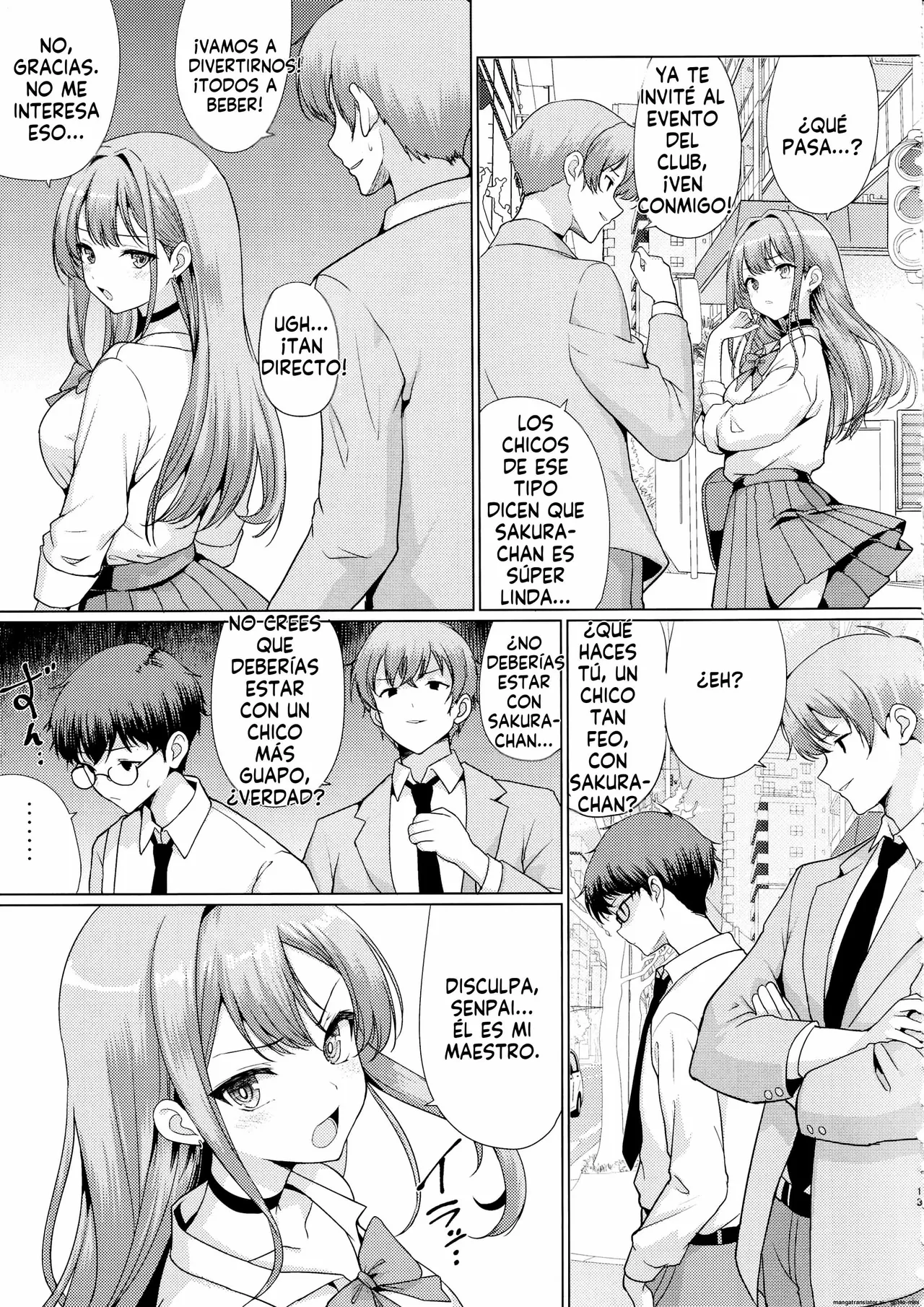 Otaku ni Yasashii Gal wa Netorareru|Se robaron a la gal que es amable con los otaku - Page 12