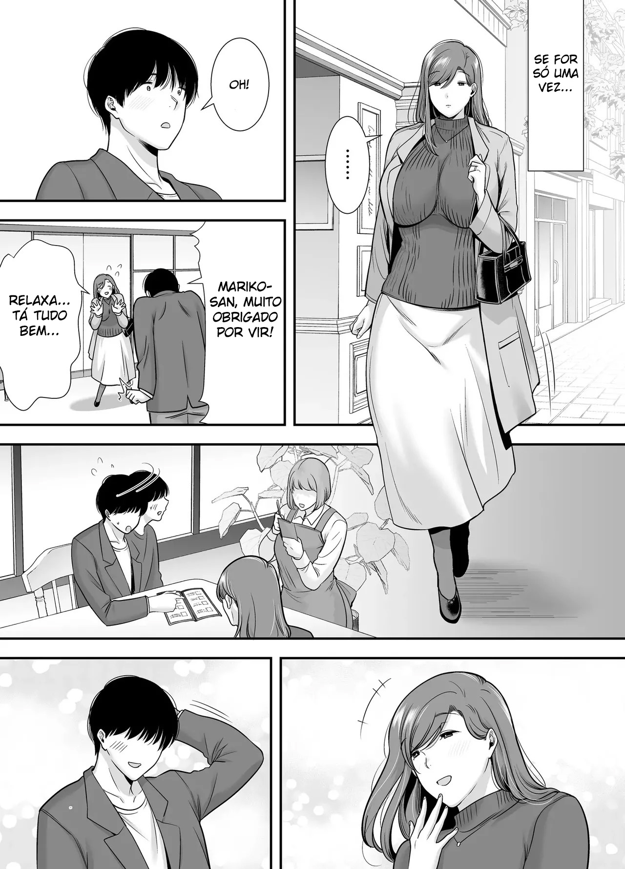 Eu e Mariko-San ~Um Caso com uma Mulher Casada do Meu Trabalho de Meio Período~ - Page 14