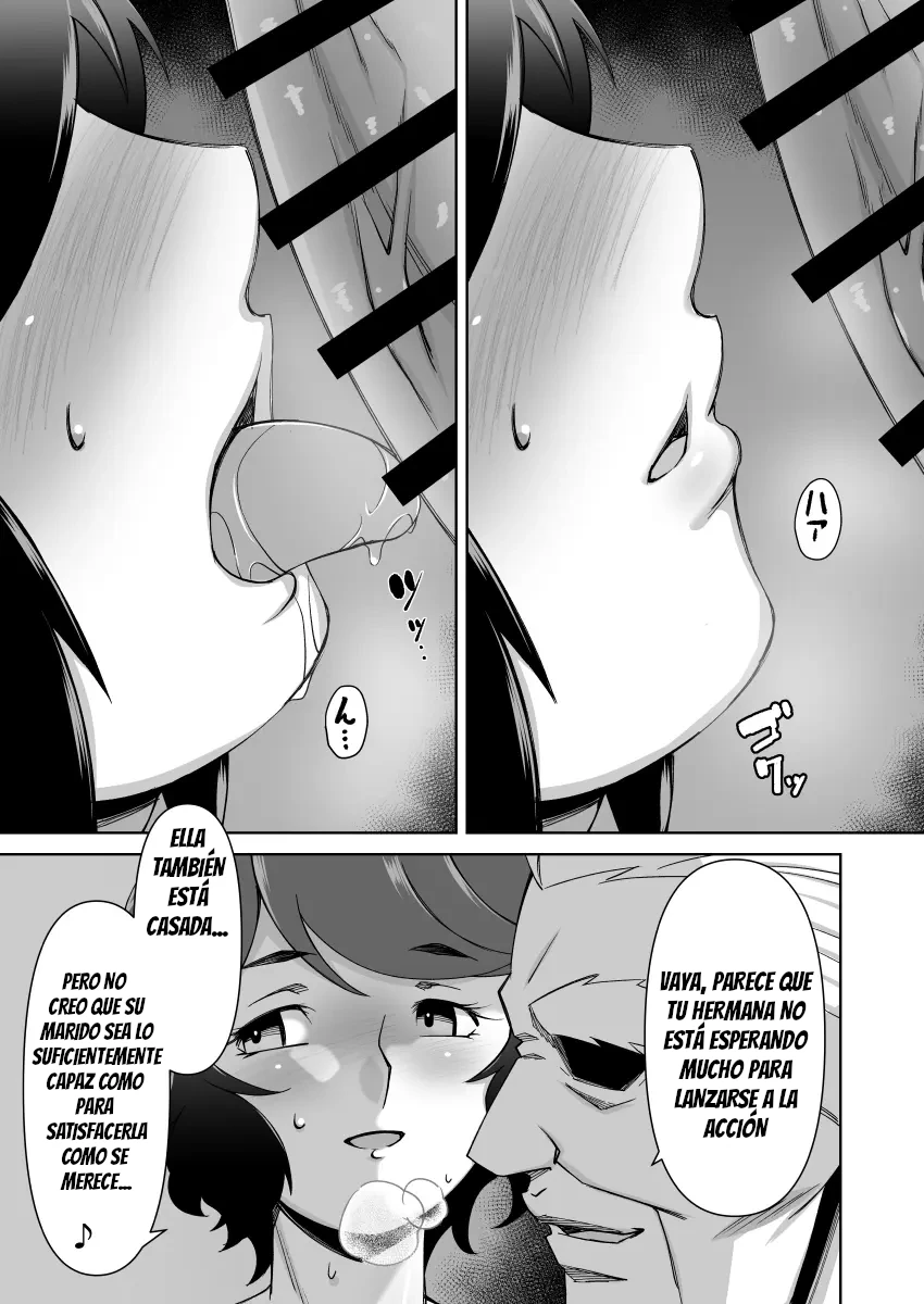 Netorare Hitozuma Kyonyuu Shimai｜Las Tetonas e Infieles Hermanas Casadas - Page 17