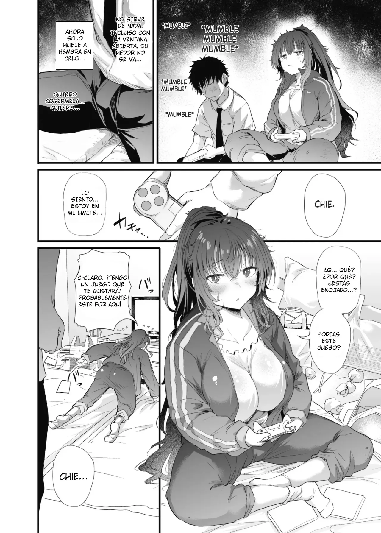 Kuroda Chie no Hikikomori Seikatsu｜El Aislamiento de Kuroda Chie - Page 17