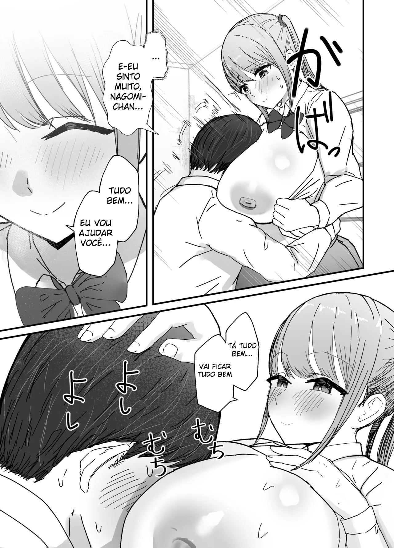 Minha Sobrinha Peituda é uma Colegial Que Mora Comigo – Ela Consola ao Máximo Este Trabalhador Exausto Com Sexo Carinhoso - Page 16