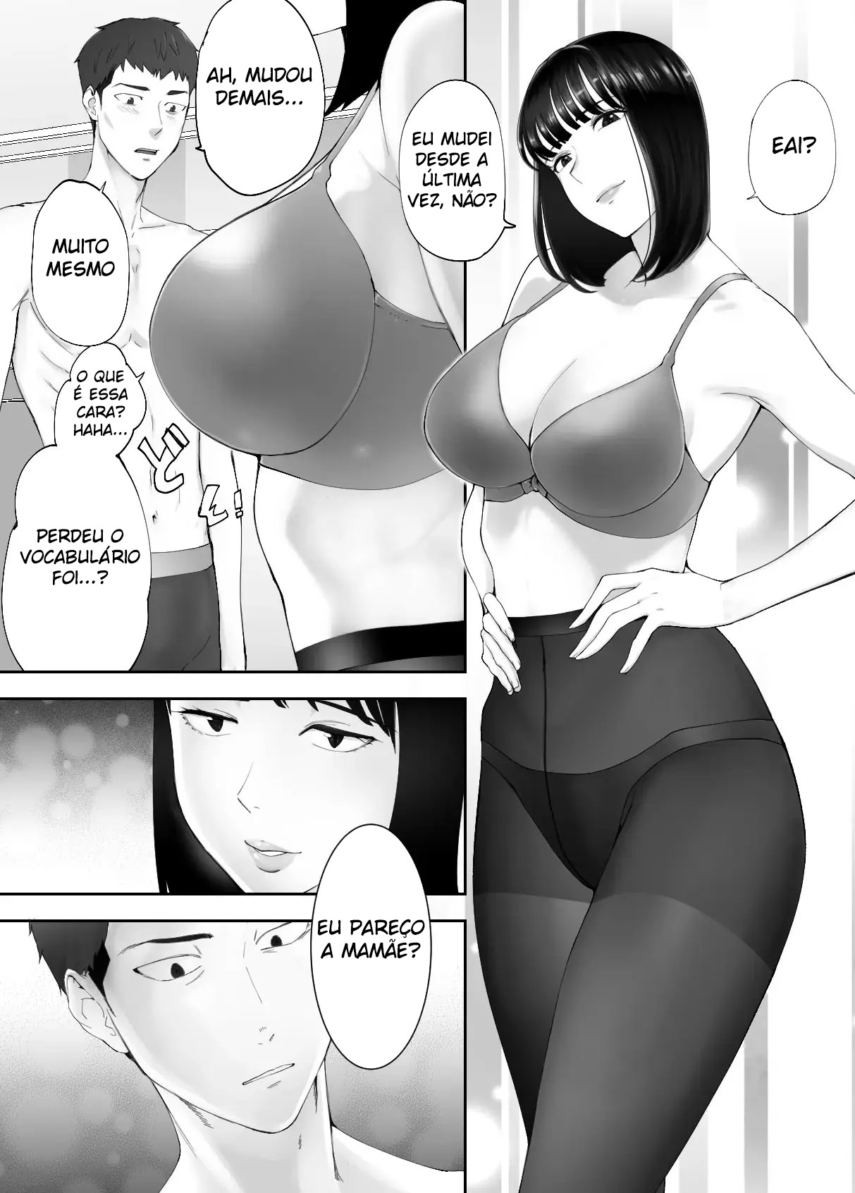 Meu Amigo de Infância Está Fazendo Sexo com Minha Mãe 12 - Page 19