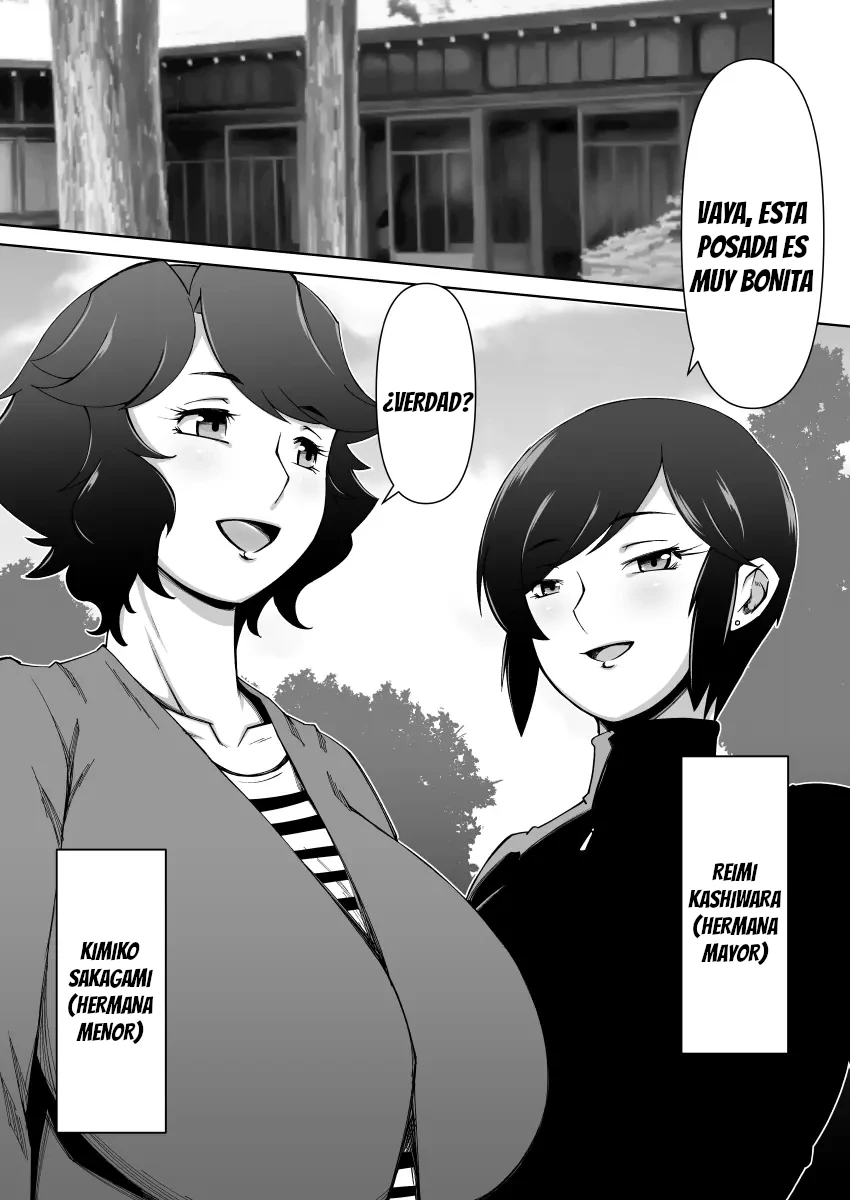 Netorare Hitozuma Kyonyuu Shimai｜Las Tetonas e Infieles Hermanas Casadas - Page 2