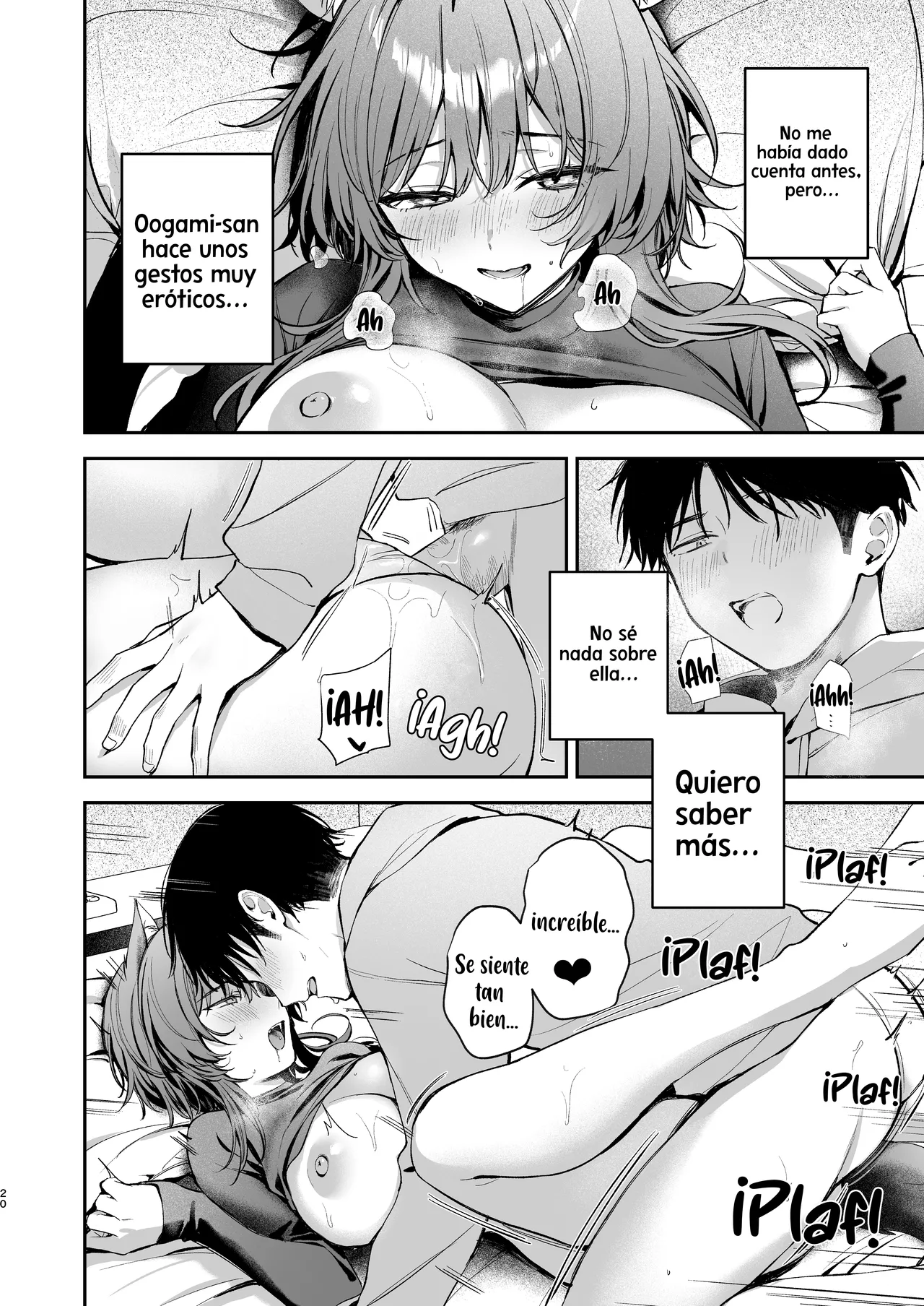 Oogami-san to Hishokusha no Ore｜Me convertí en la presa de Oogami-san - Page 20