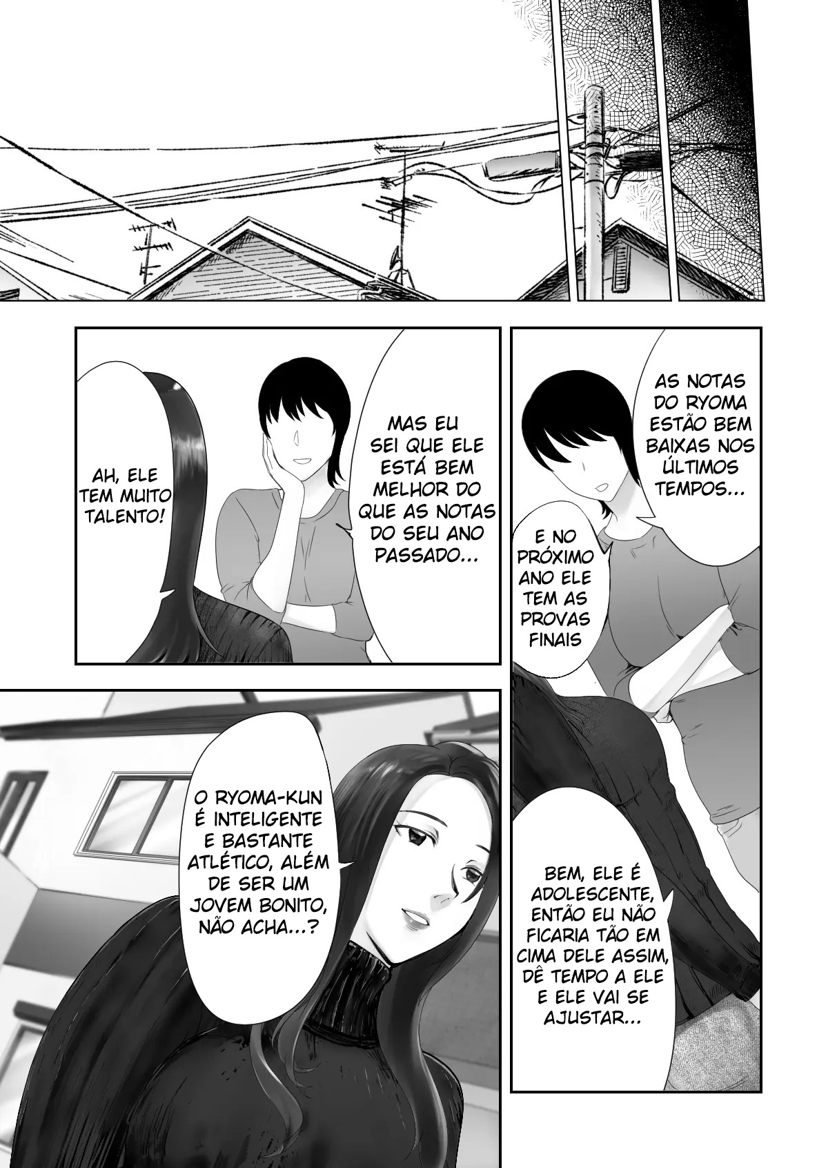 Meu Amigo de Infância Está Fazendo Sexo com Minha Mãe 8 - Page 28