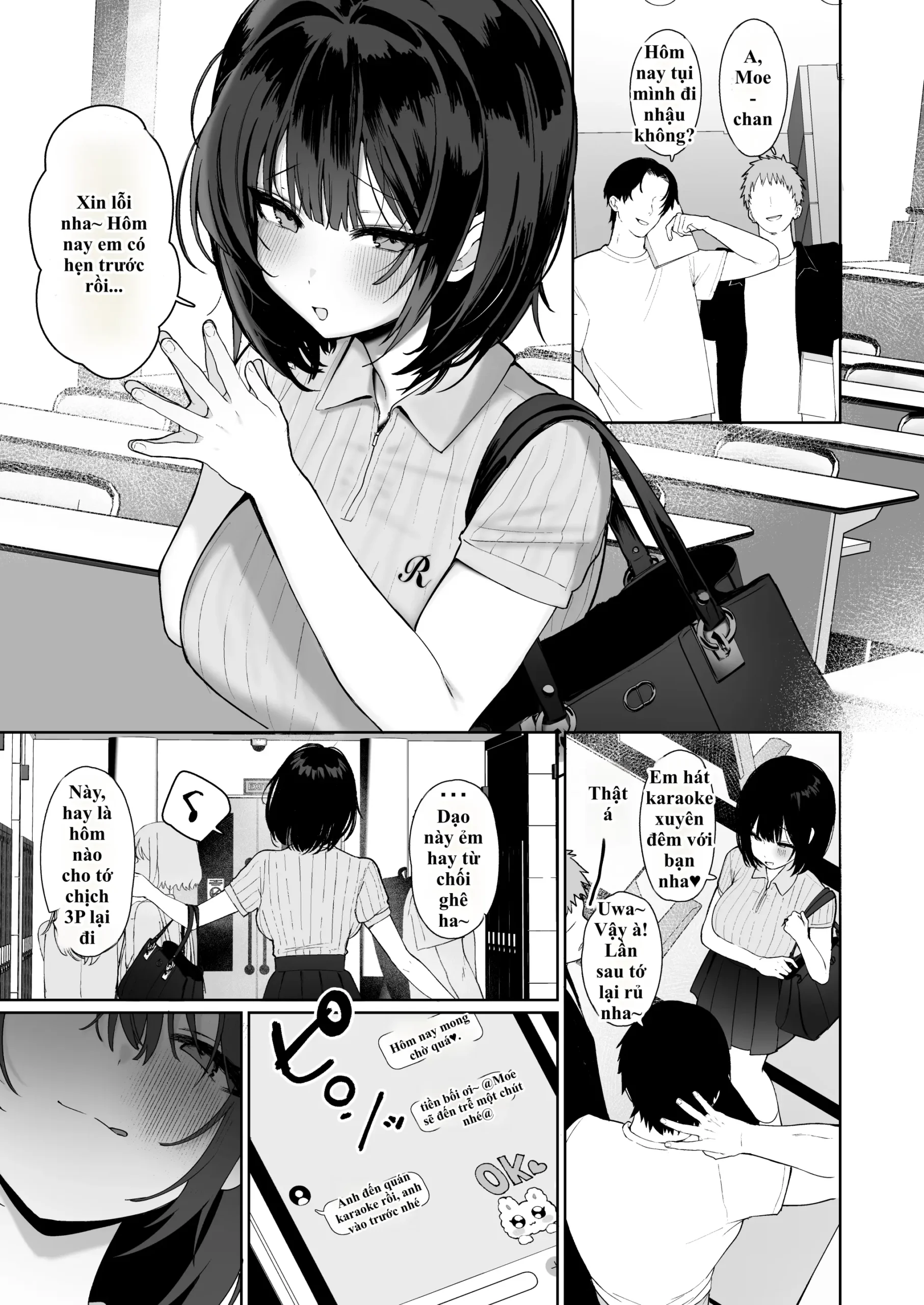 “Kareshi no Mawari ni Ite Hoshikunai Onna” to Mechakucha Uwaki SEX suru Hanashi | Cắm sừng người yêu để chịch tung nóc với nhỏ “trà xanh” cực múp! - Page 28