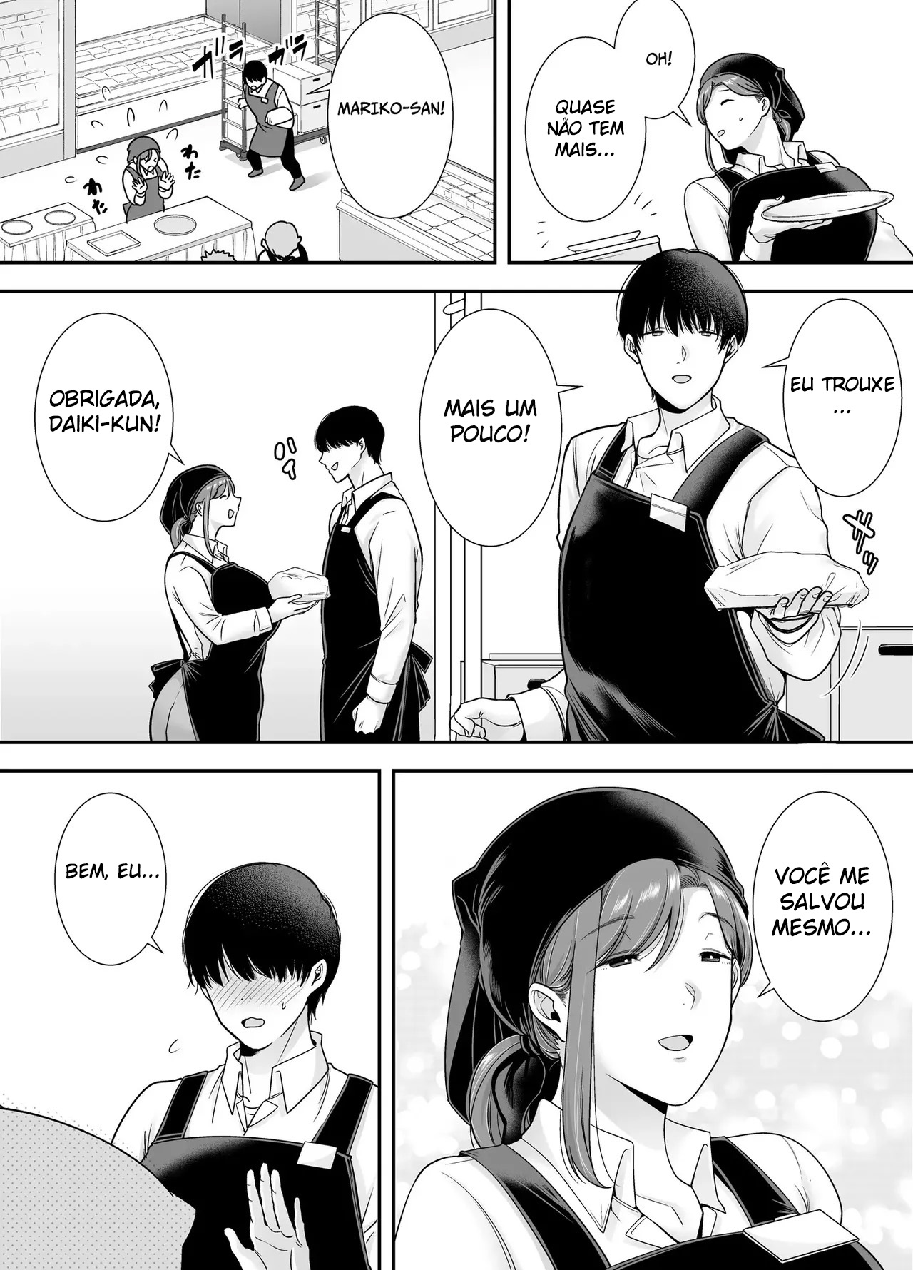 Eu e Mariko-San ~Um Caso com uma Mulher Casada do Meu Trabalho de Meio Período~ - Page 3