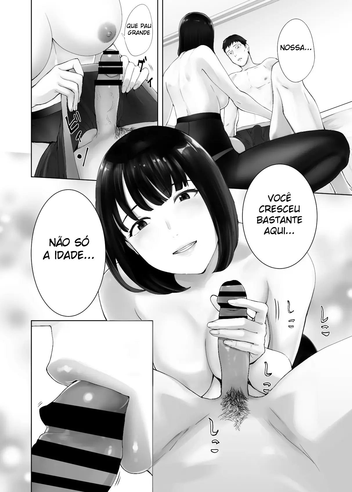 Meu Amigo de Infância Está Fazendo Sexo com Minha Mãe 12 - Page 30