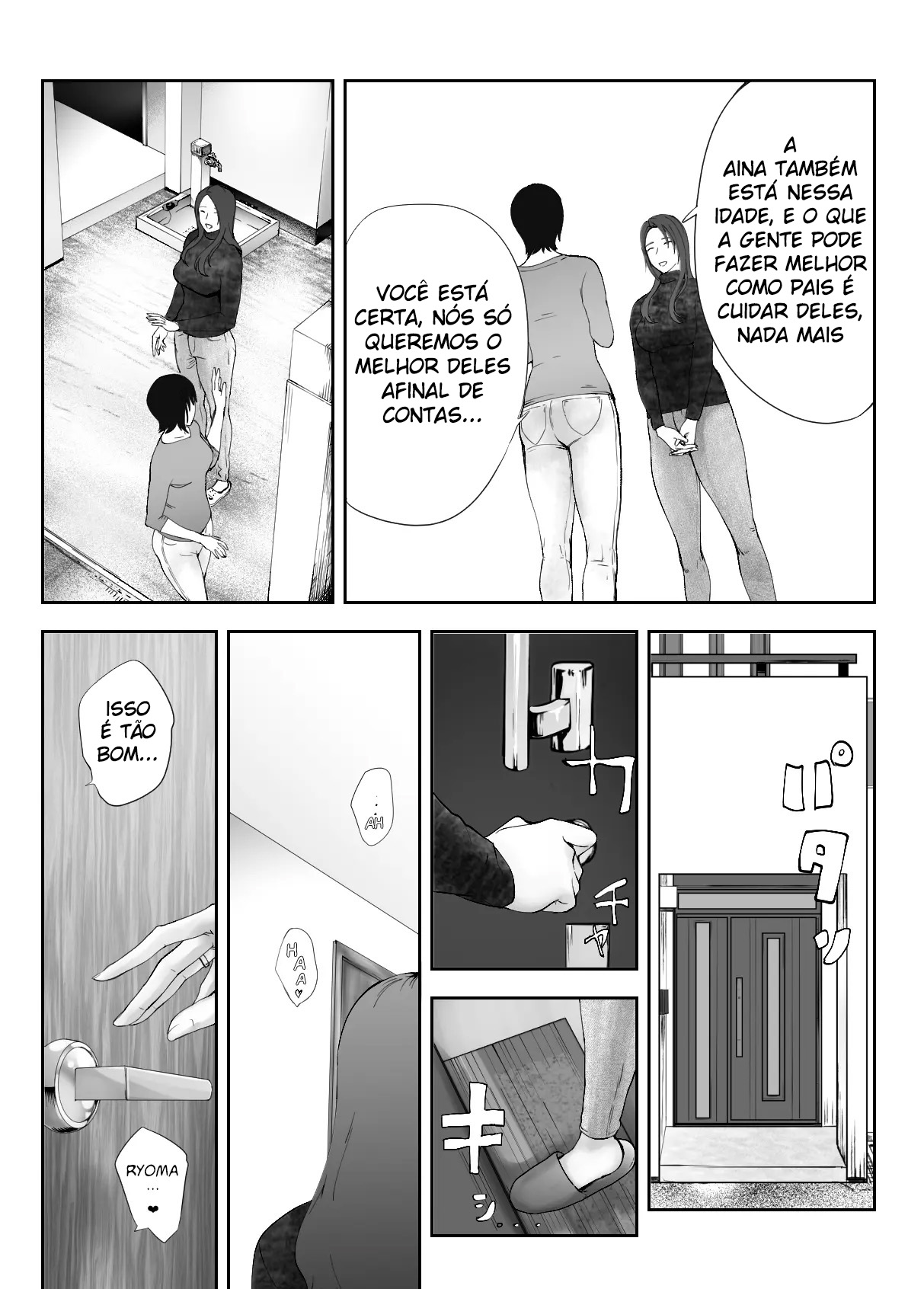 Meu Amigo de Infância Está Fazendo Sexo com Minha Mãe 8 - Page 32