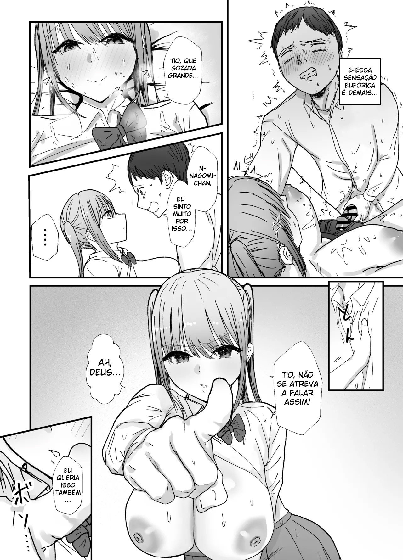Minha Sobrinha Peituda é uma Colegial Que Mora Comigo – Ela Consola ao Máximo Este Trabalhador Exausto Com Sexo Carinhoso - Page 31