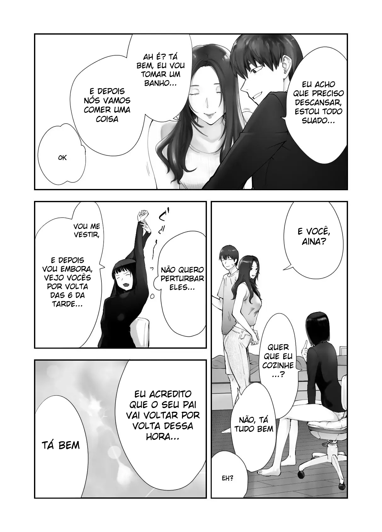 Meu Amigo de Infância Está Fazendo Sexo com Minha Mãe 11 - Page 36