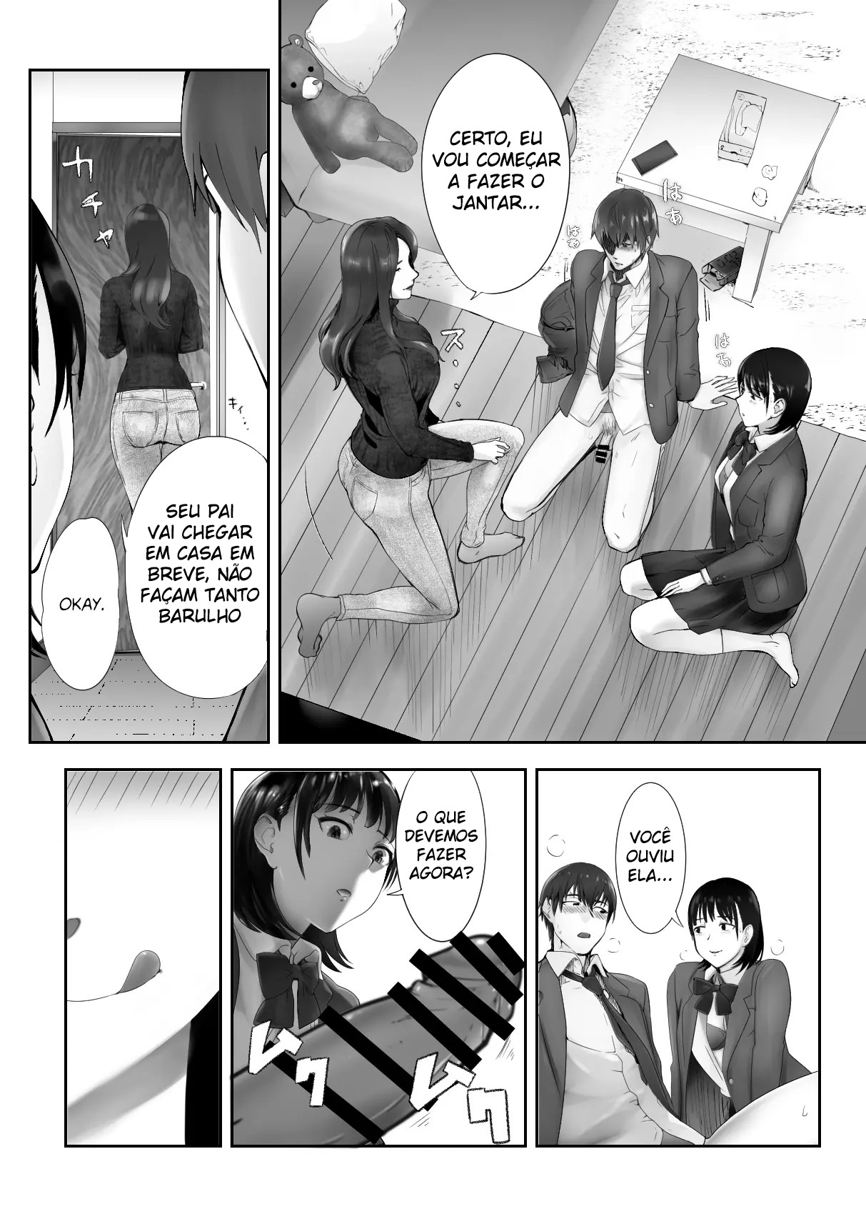 Meu Amigo de Infância Está Fazendo Sexo com Minha Mãe 8 - Page 39
