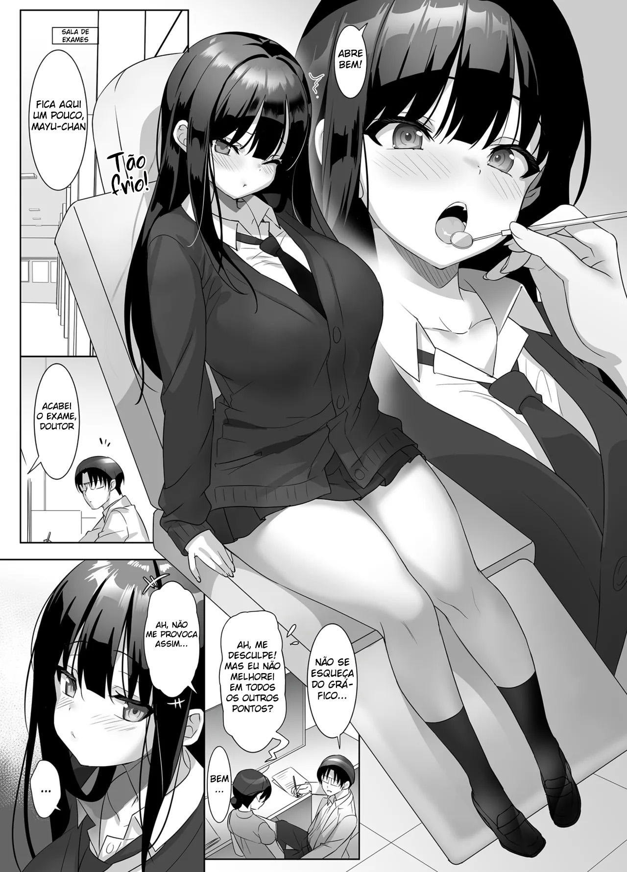 Quando A Colegial Peituda Provoca, O Papai Não Consegue Resistir - Page 3
