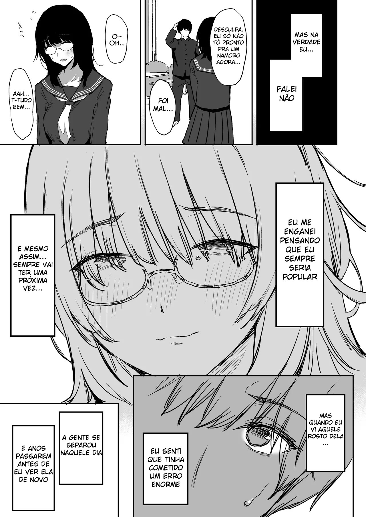 Eu Ainda Te Amo ~ Minha Ex Virou uma Idol Gravure Peituda e Me Seduz com Sexo Adúltero - Page 4
