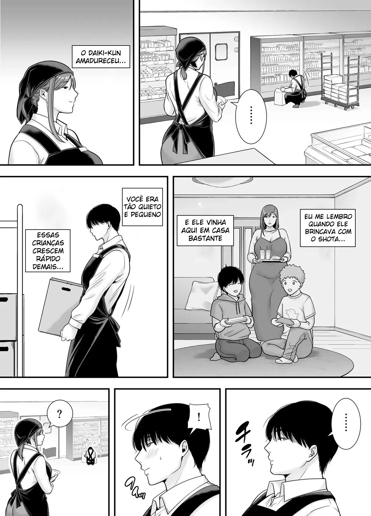 Eu e Mariko-San ~Um Caso com uma Mulher Casada do Meu Trabalho de Meio Período~ - Page 4