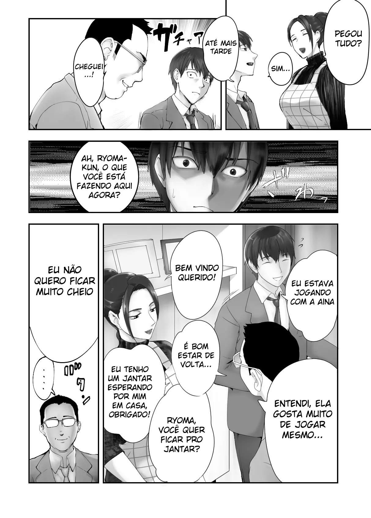 Meu Amigo de Infância Está Fazendo Sexo com Minha Mãe 8 - Page 42