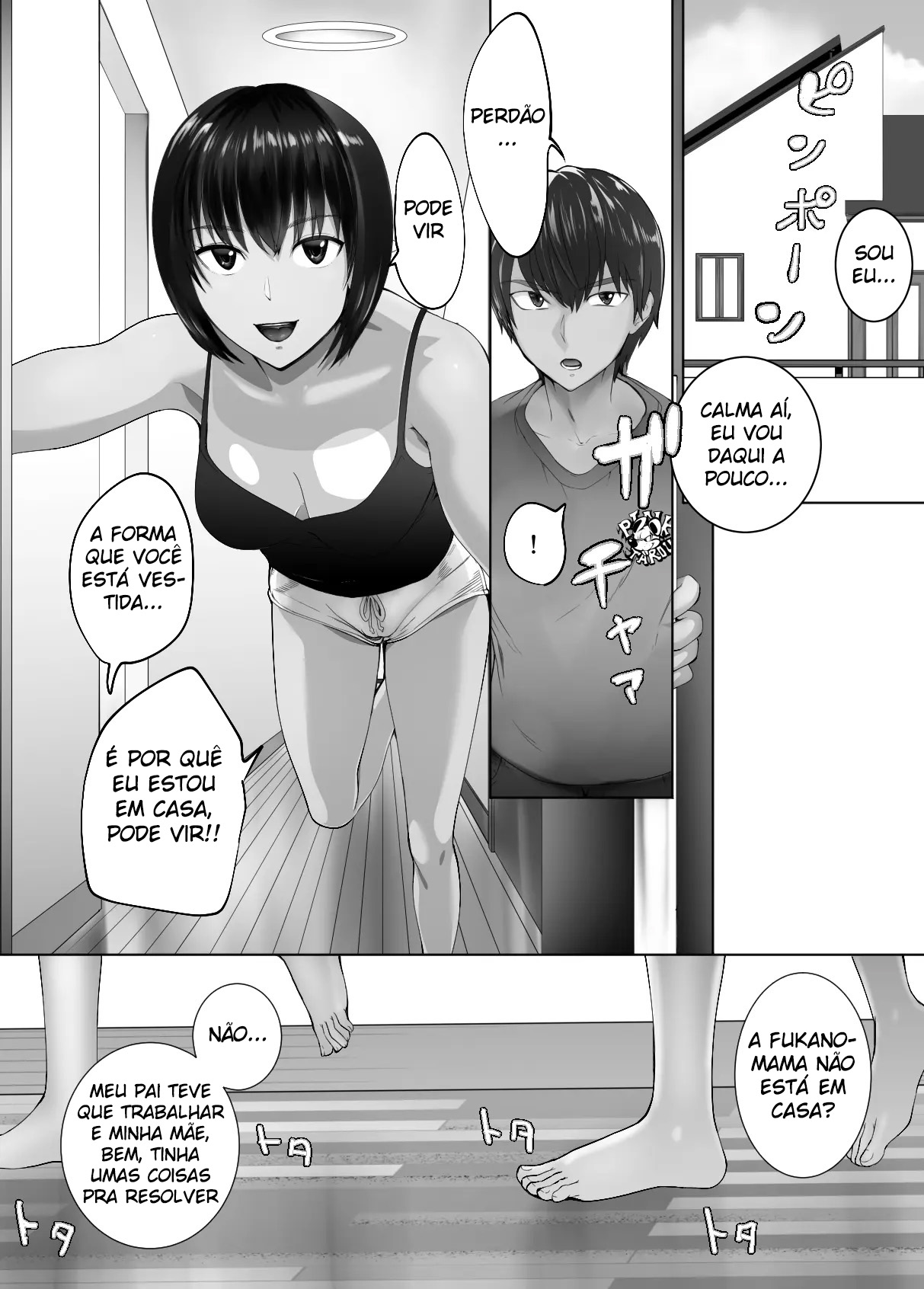 Meu Amigo de Infância Está Fazendo Sexo com Minha Mãe 5 - Page 44