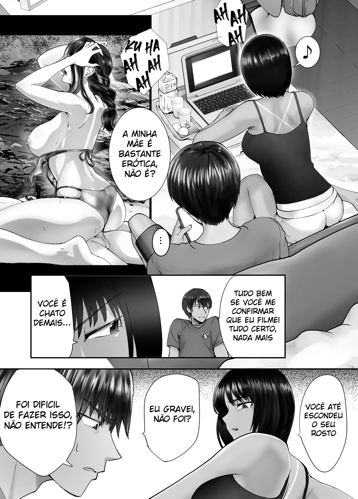 Meu Amigo de Infância Está Fazendo Sexo com Minha Mãe 5 - Page 46